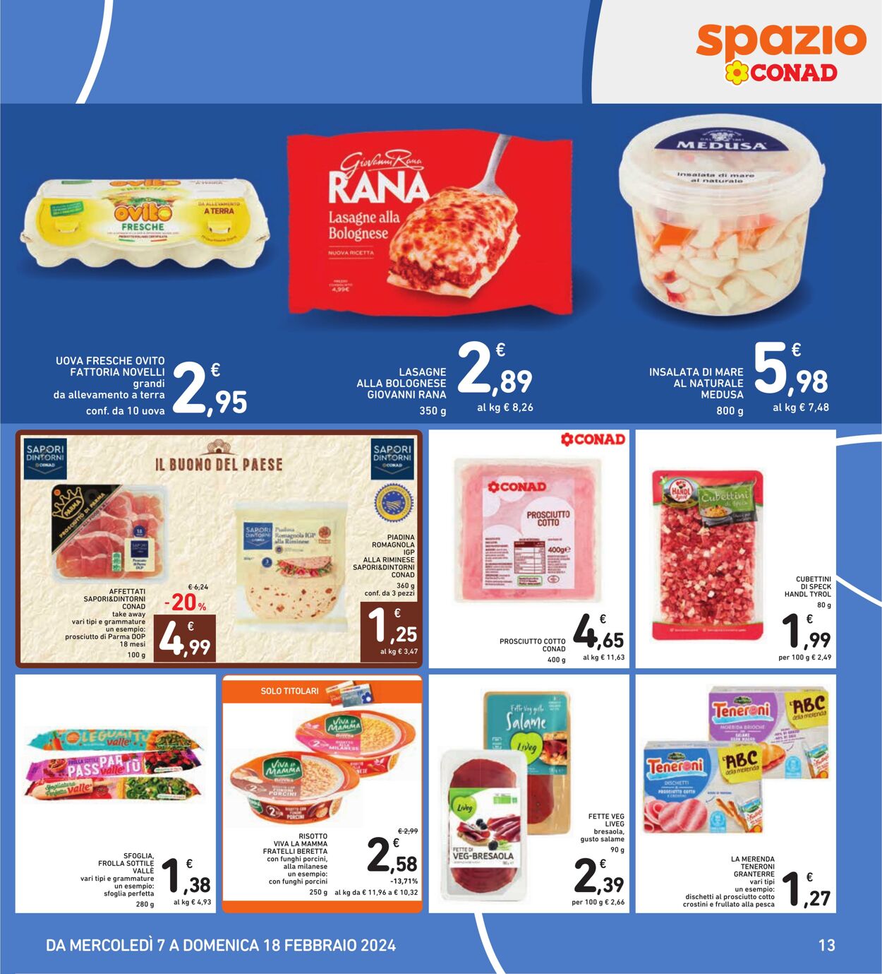 Volantino Conad 07.02.2024 - 18.02.2024