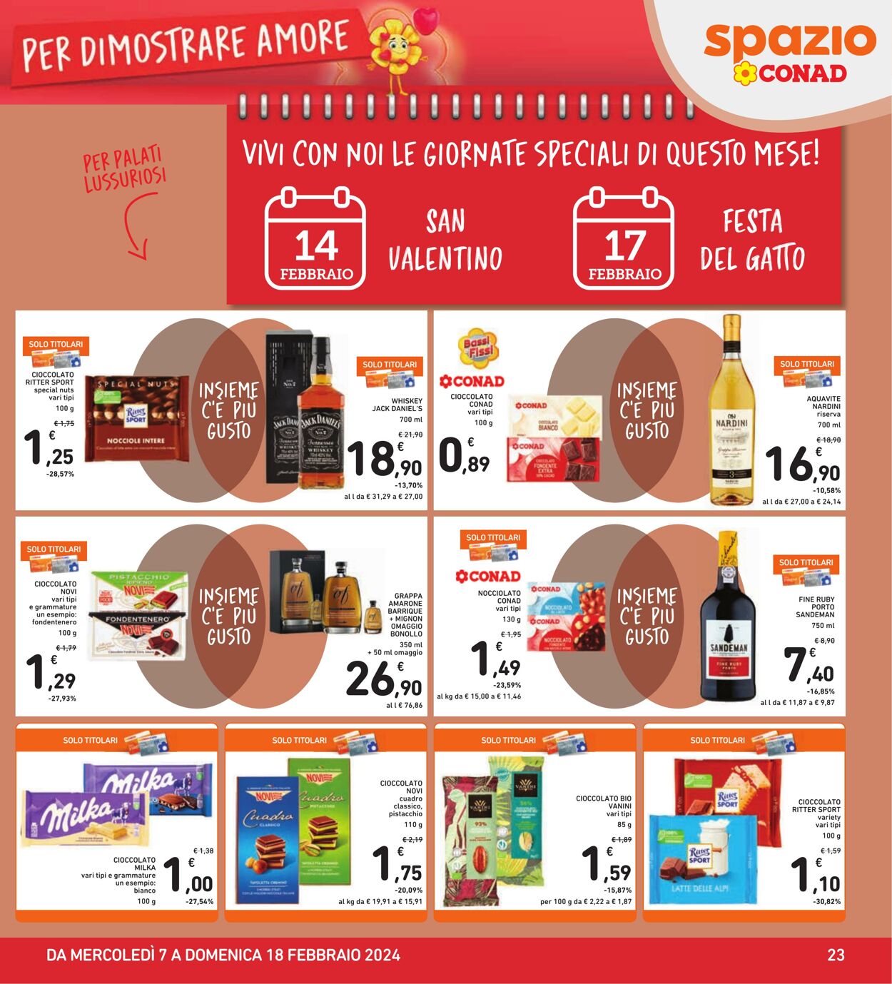 Volantino Conad 07.02.2024 - 18.02.2024