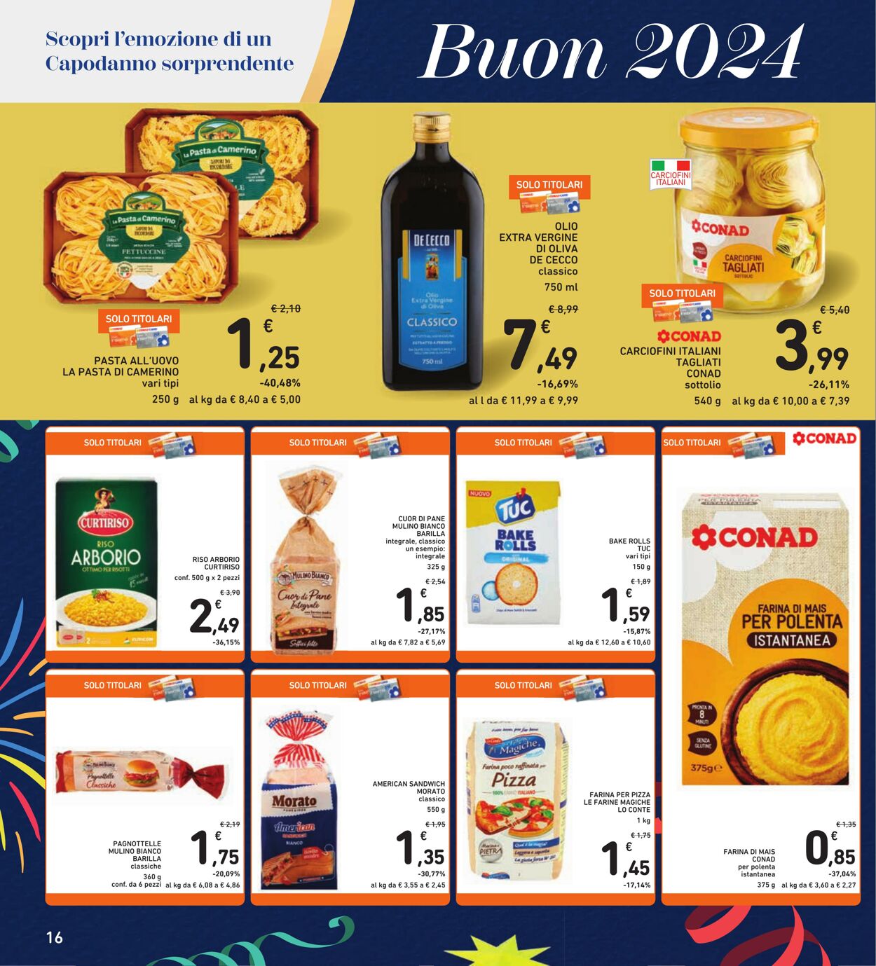 Volantino Conad 27.12.2023 - 04.01.2024