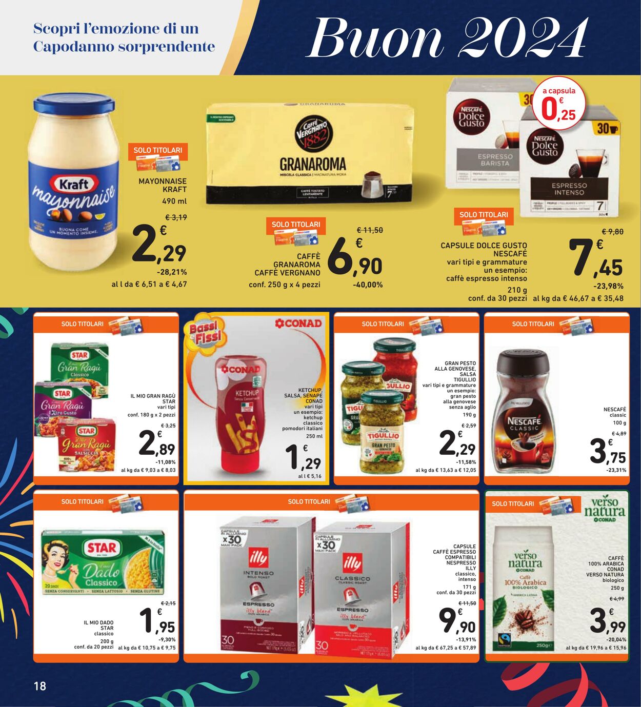 Volantino Conad 27.12.2023 - 04.01.2024