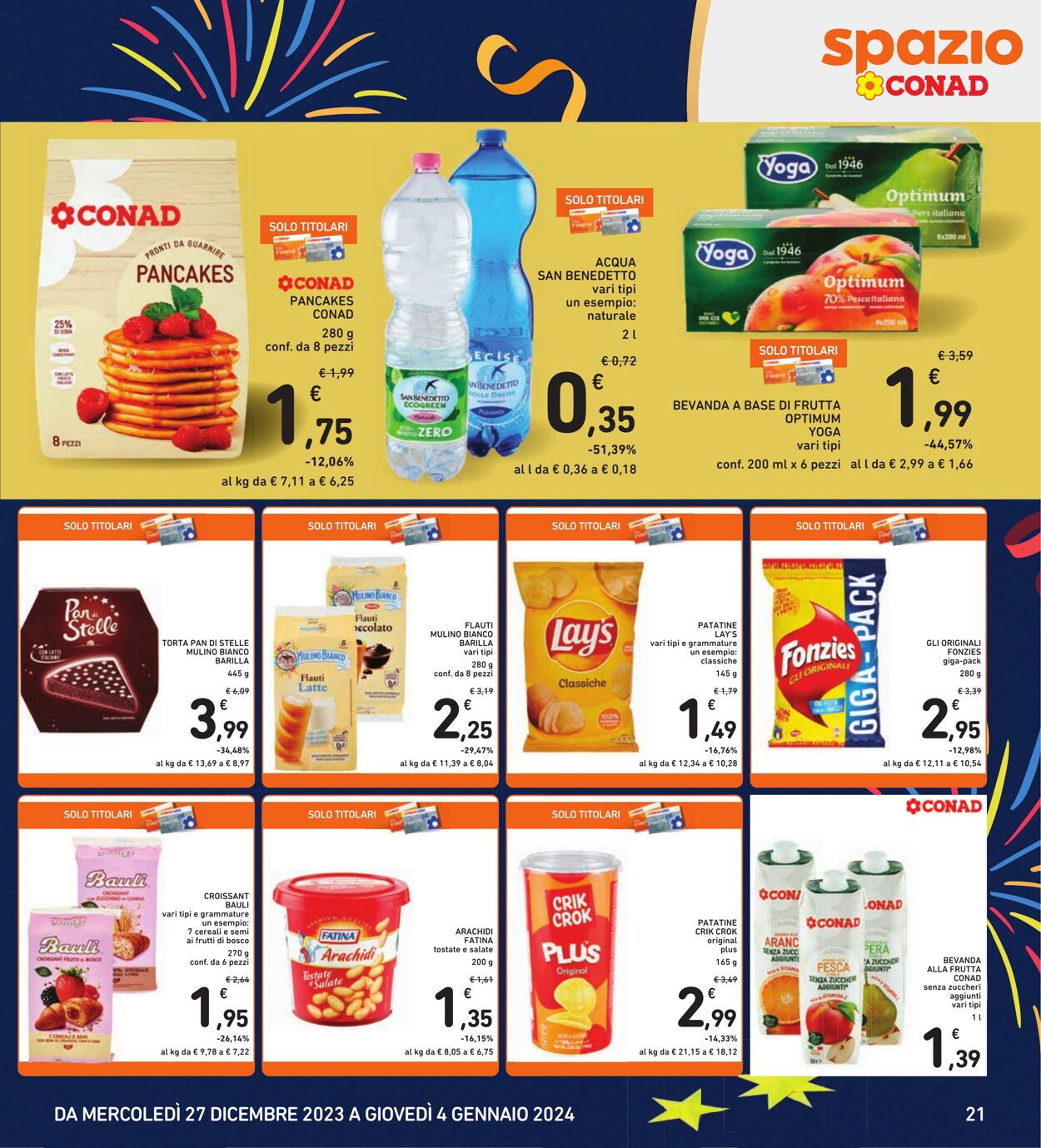 Volantino Conad 27.12.2023 - 04.01.2024