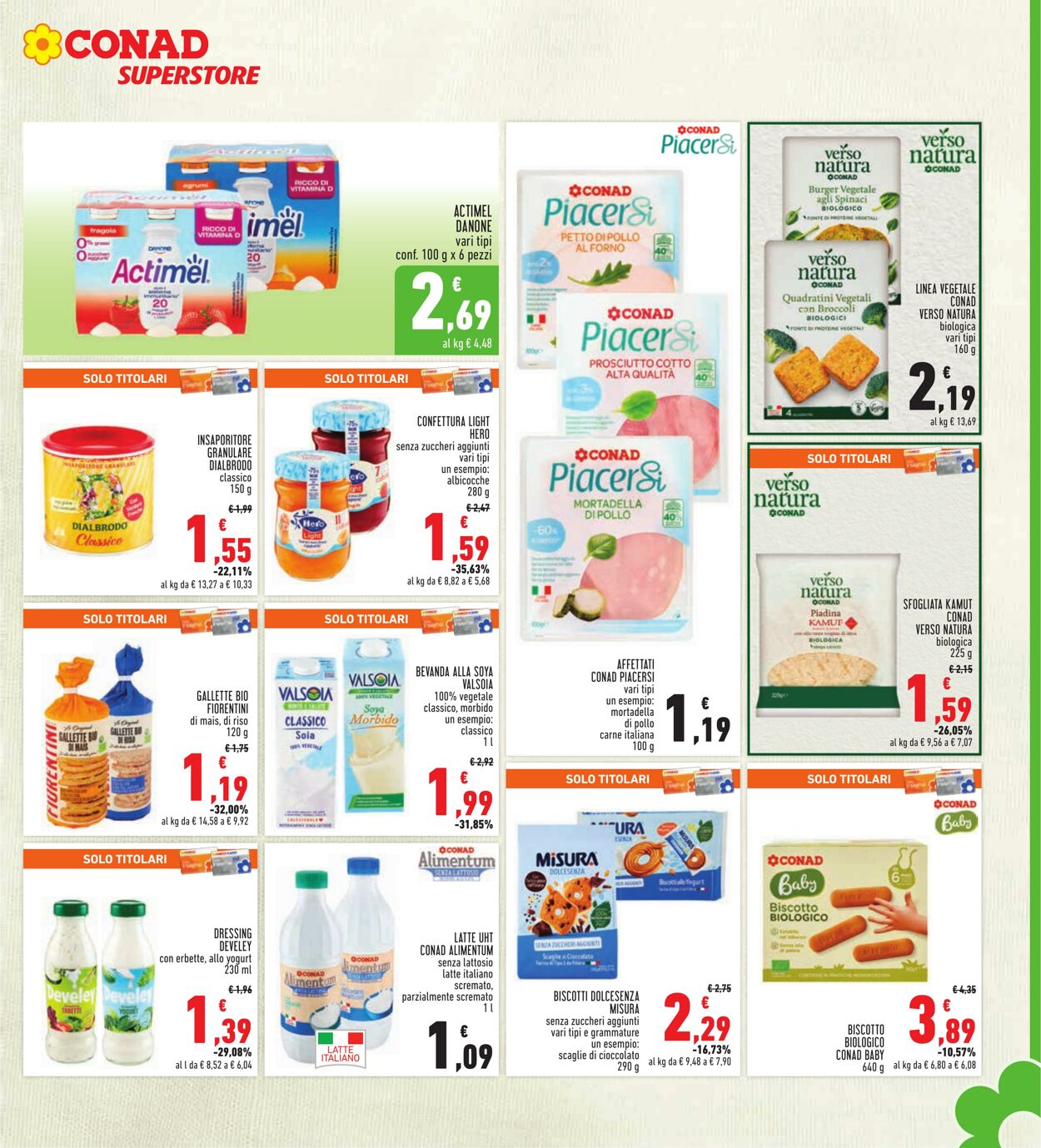 Volantino Conad 03.04.2024 - 14.04.2024