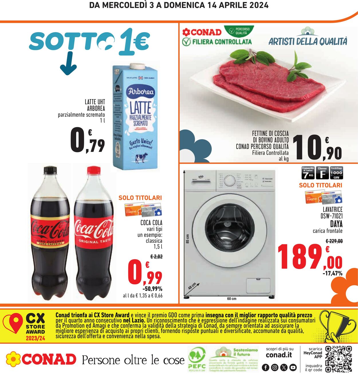 Volantino Conad 03.04.2024 - 14.04.2024