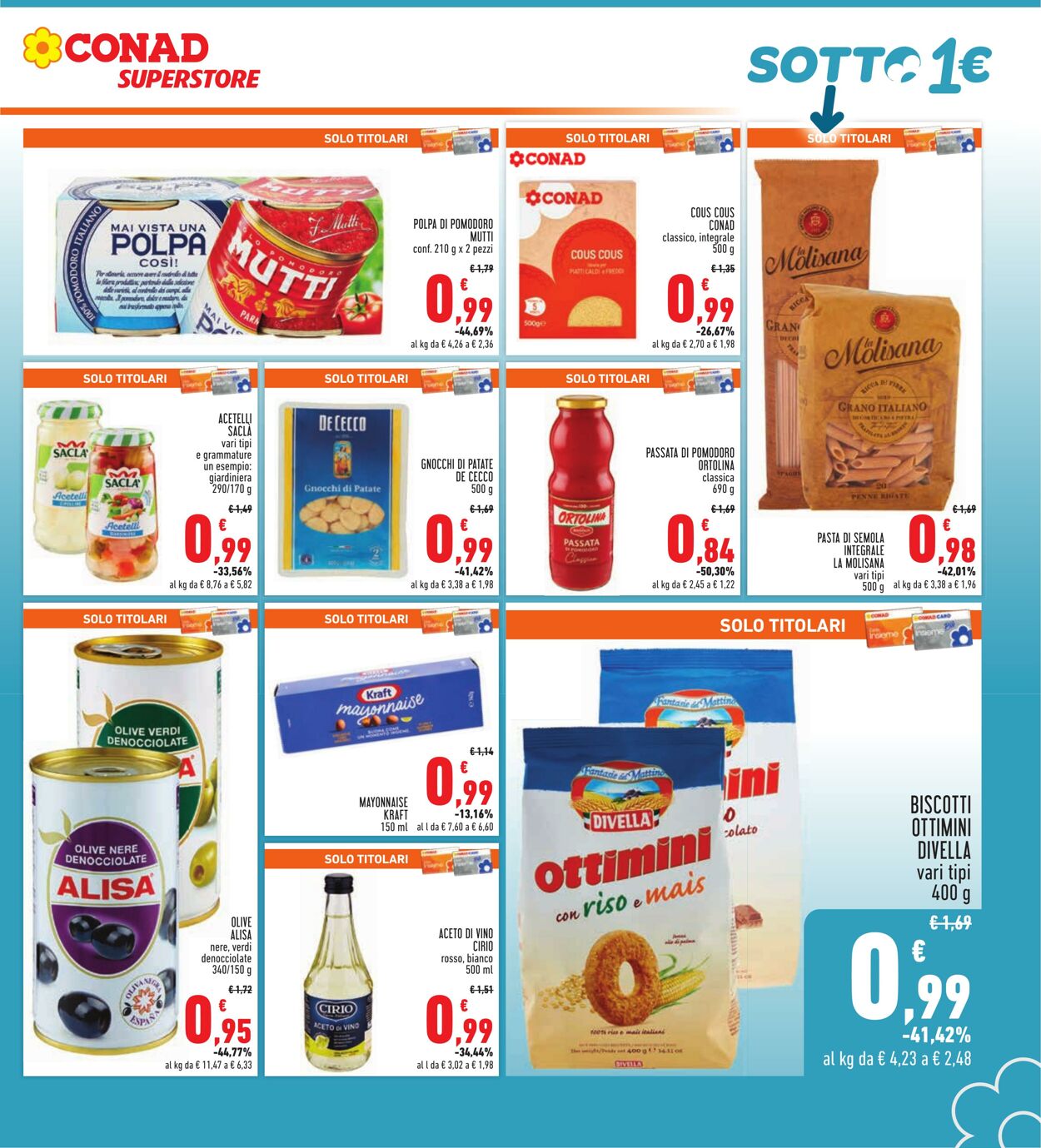 Volantino Conad 03.04.2024 - 14.04.2024