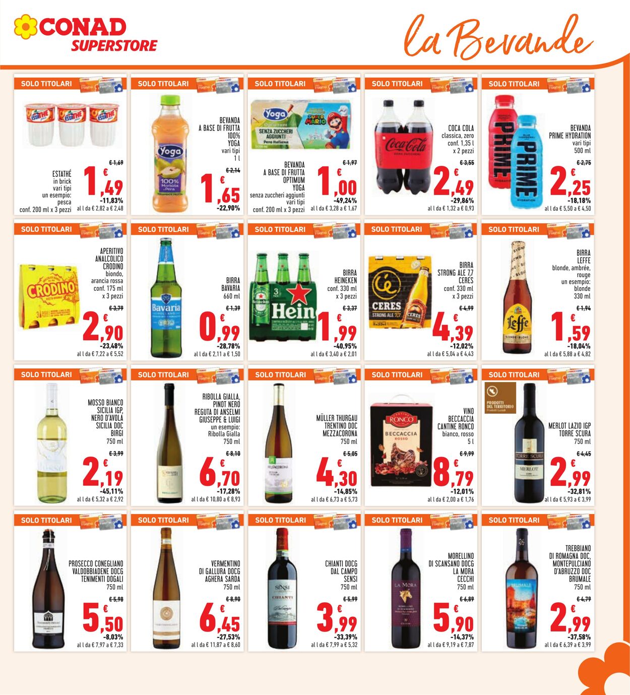 Volantino Conad 18.09.2024 - 01.10.2024