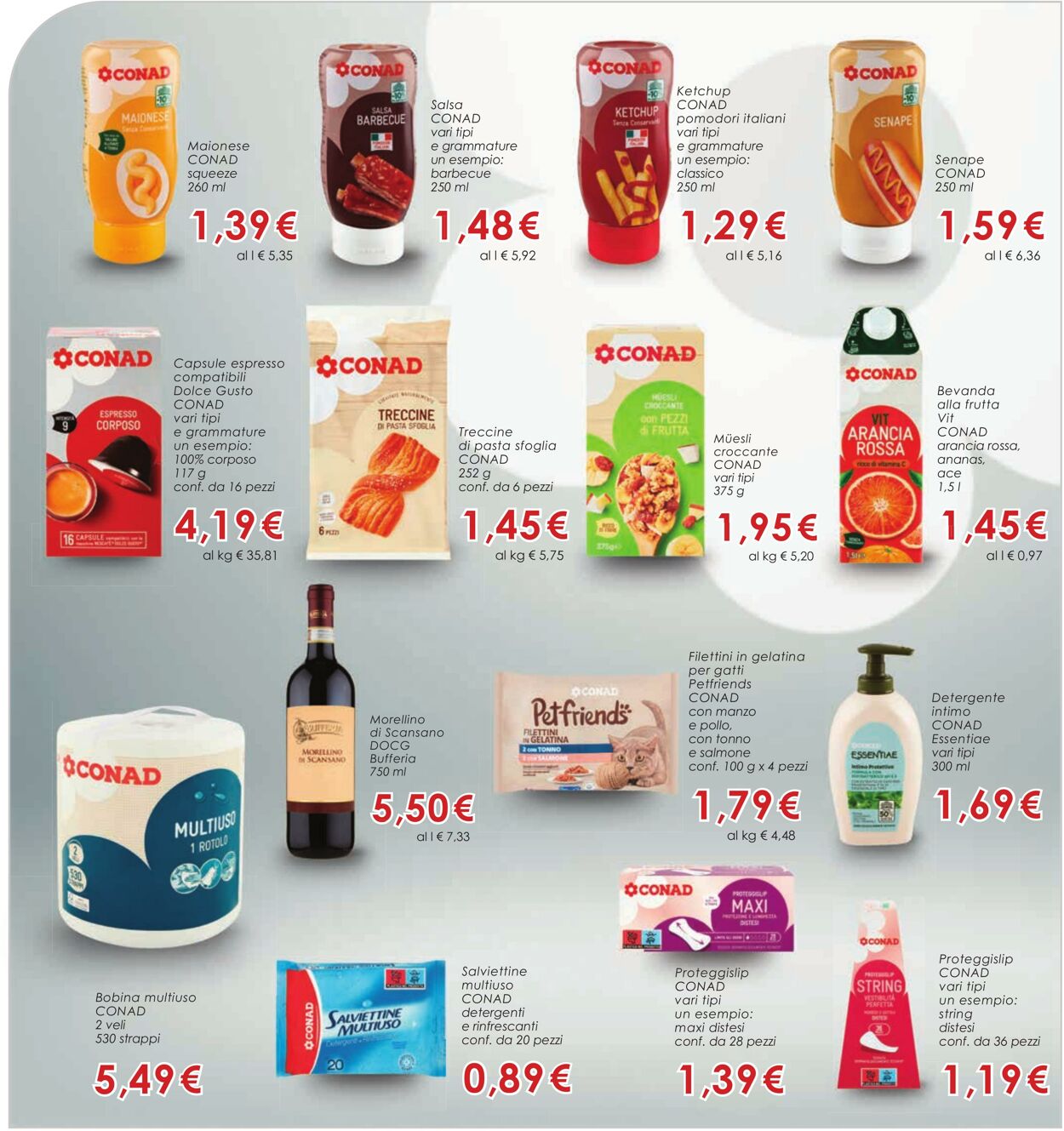 Volantino Conad 18.09.2024 - 01.10.2024