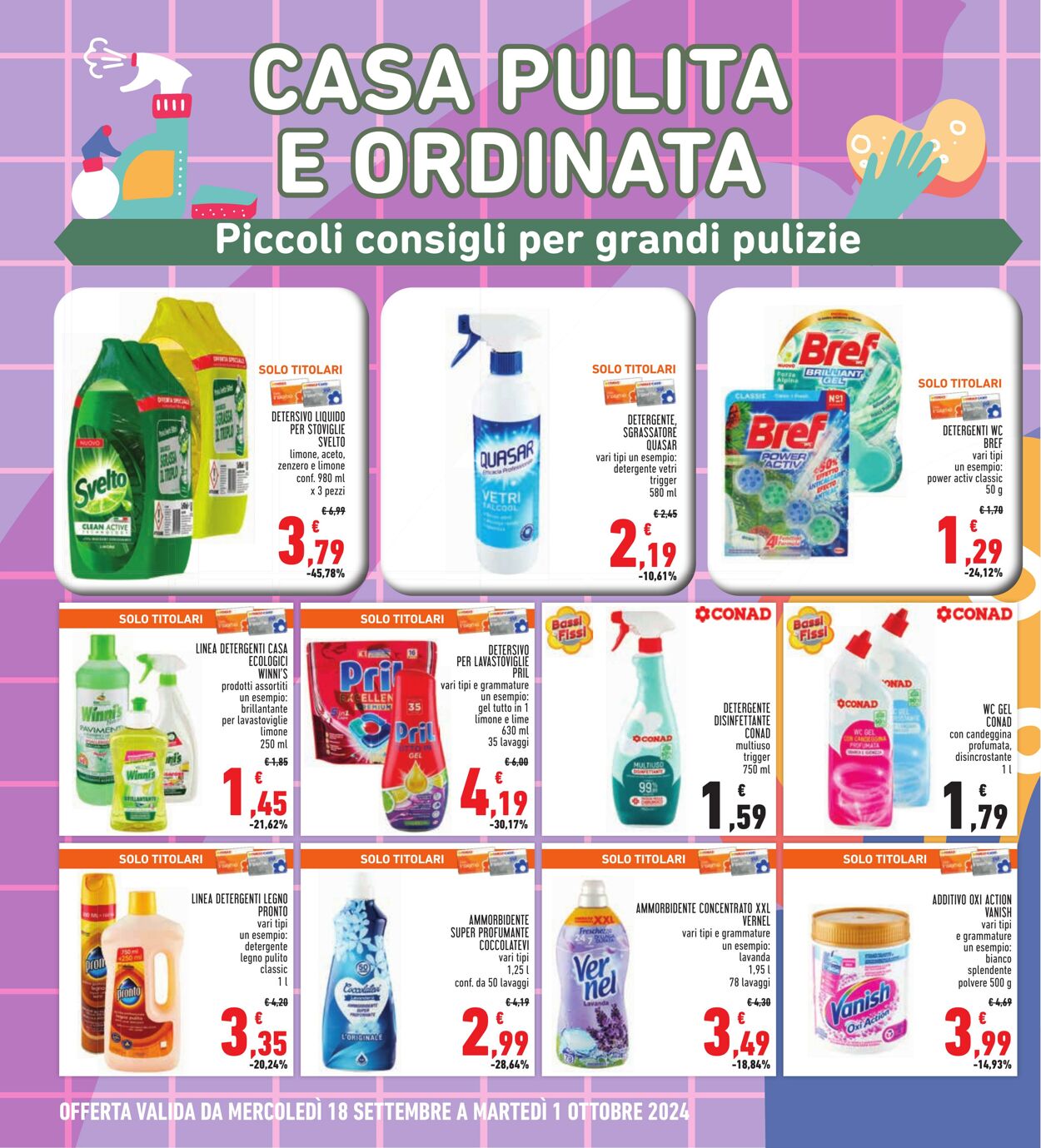 Volantino Conad 18.09.2024 - 01.10.2024