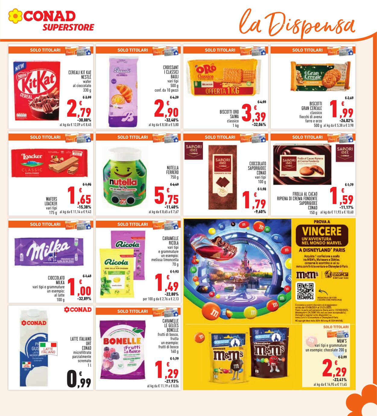 Volantino Conad 18.09.2024 - 01.10.2024