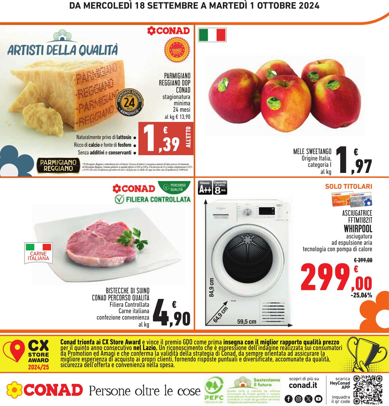 Volantino Conad 18.09.2024 - 01.10.2024