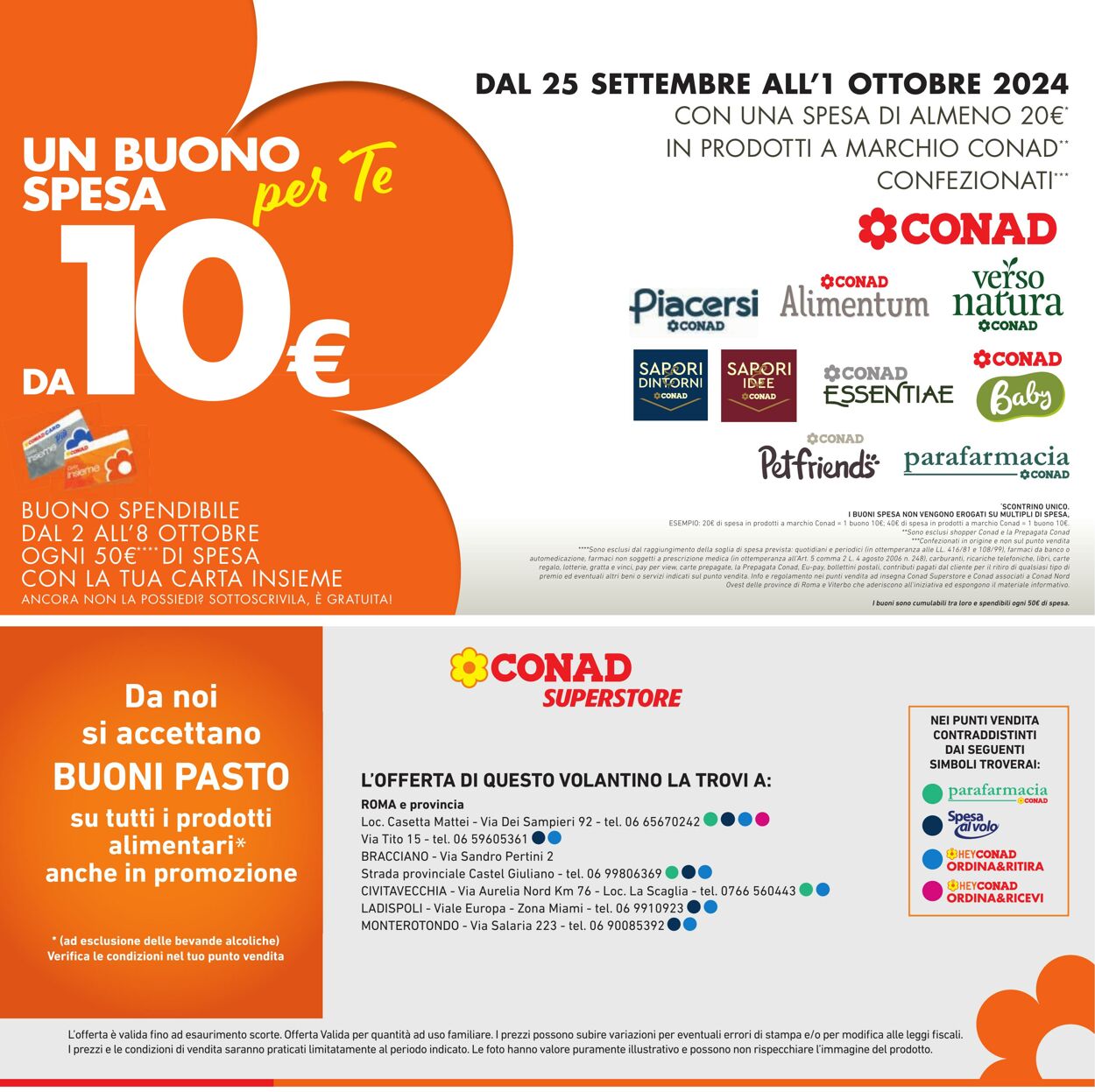 Volantino Conad 18.09.2024 - 01.10.2024