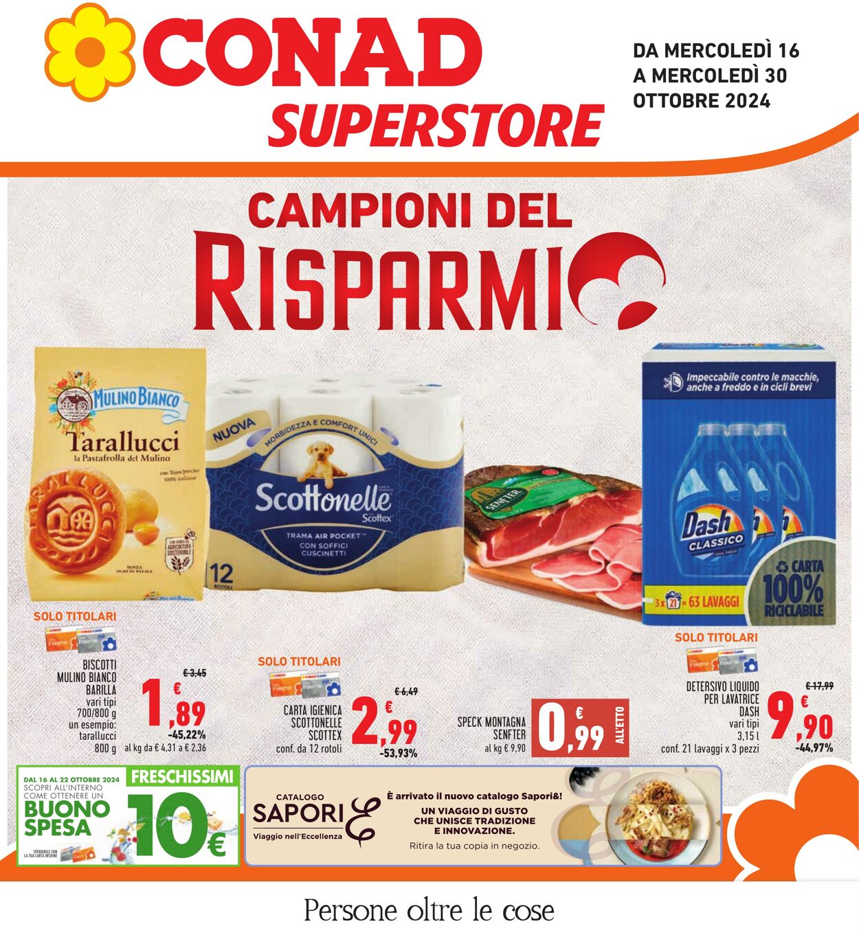 Volantino Conad 16.10.2024 - 30.10.2024