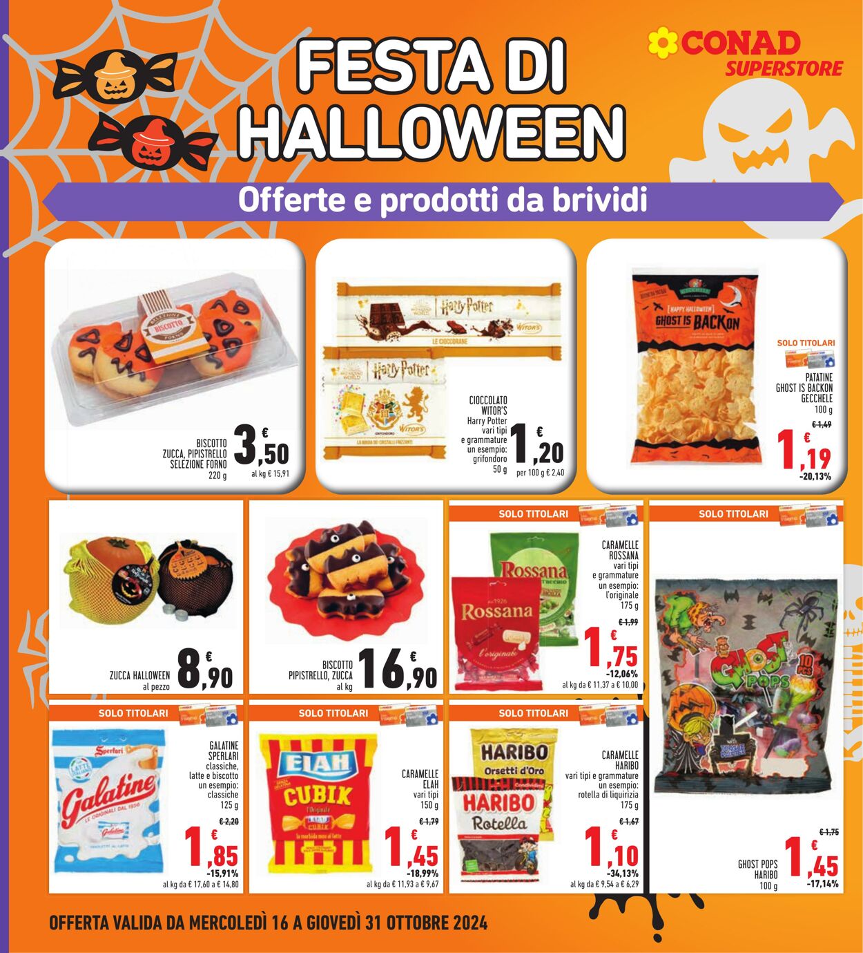 Volantino Conad 16.10.2024 - 30.10.2024