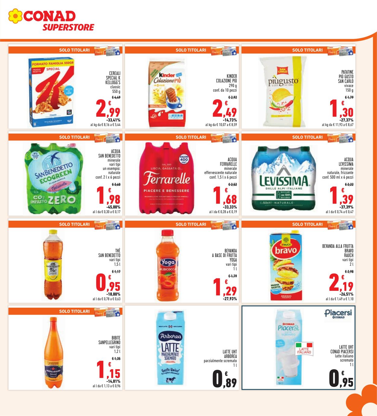 Volantino Conad 16.10.2024 - 30.10.2024