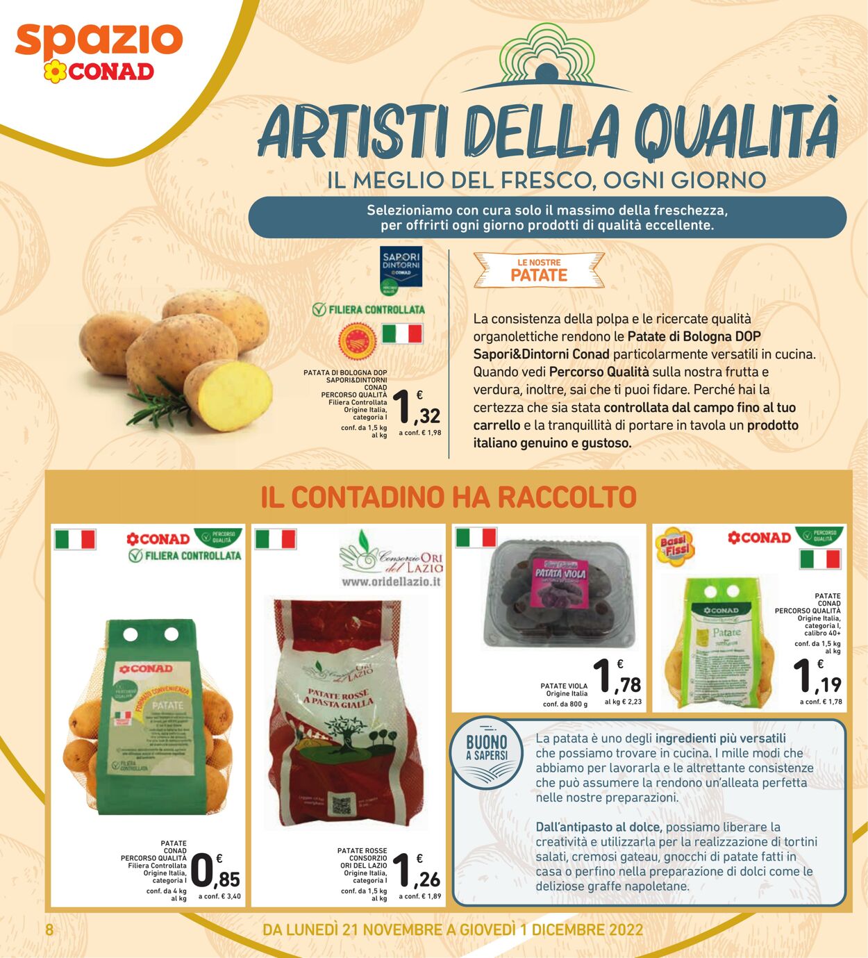 Volantino Conad 21.11.2022 - 01.12.2022