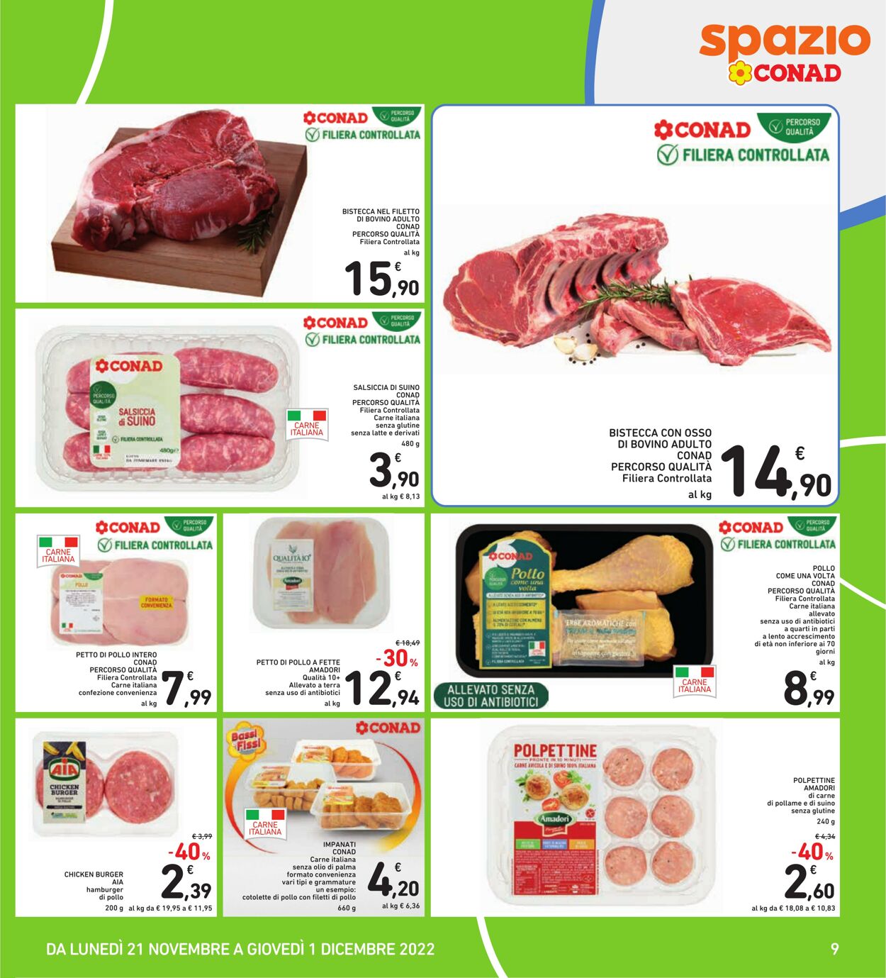 Volantino Conad 21.11.2022 - 01.12.2022