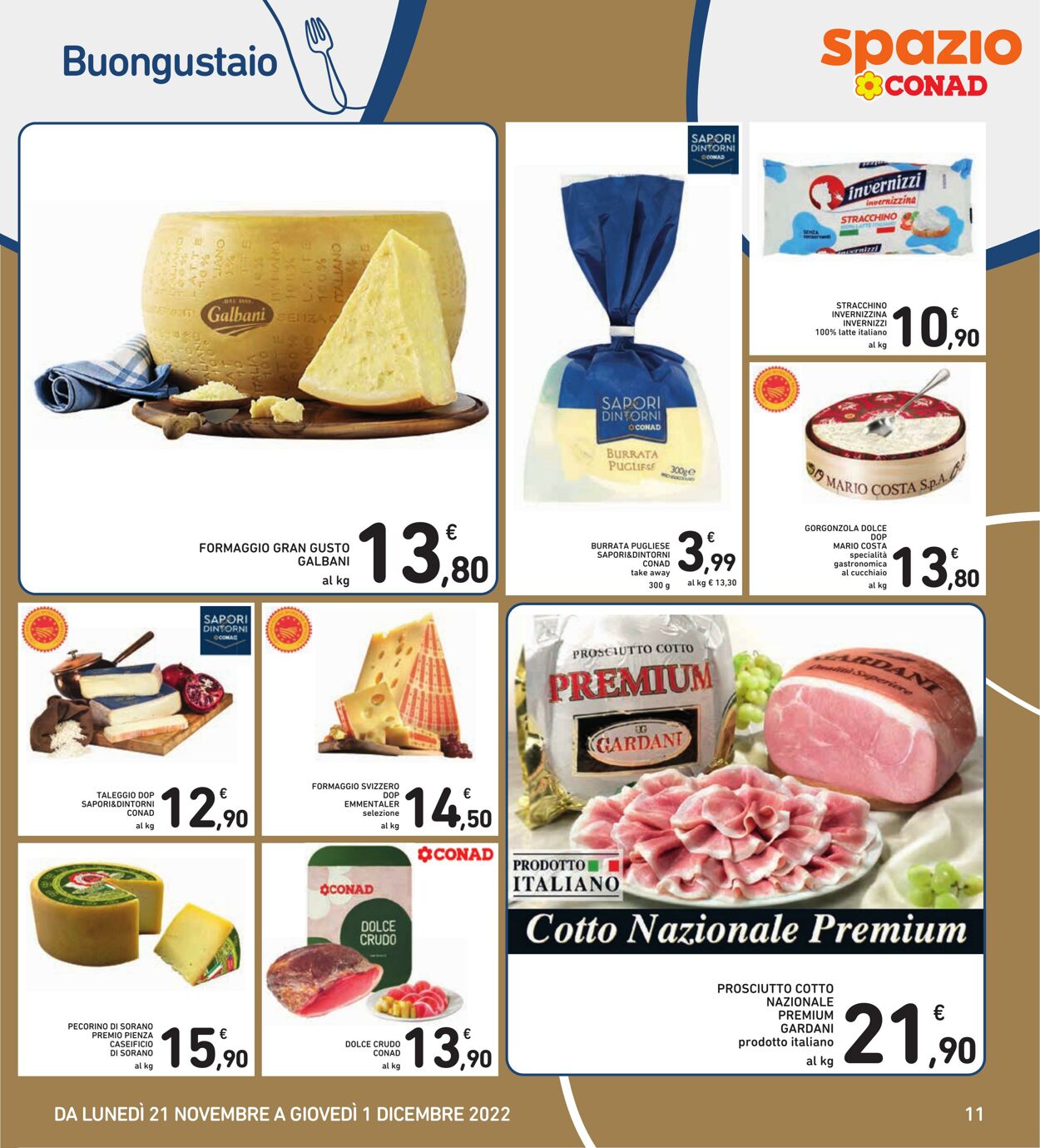 Volantino Conad 21.11.2022 - 01.12.2022