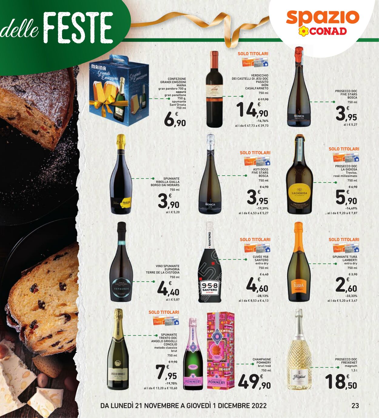 Volantino Conad 21.11.2022 - 01.12.2022