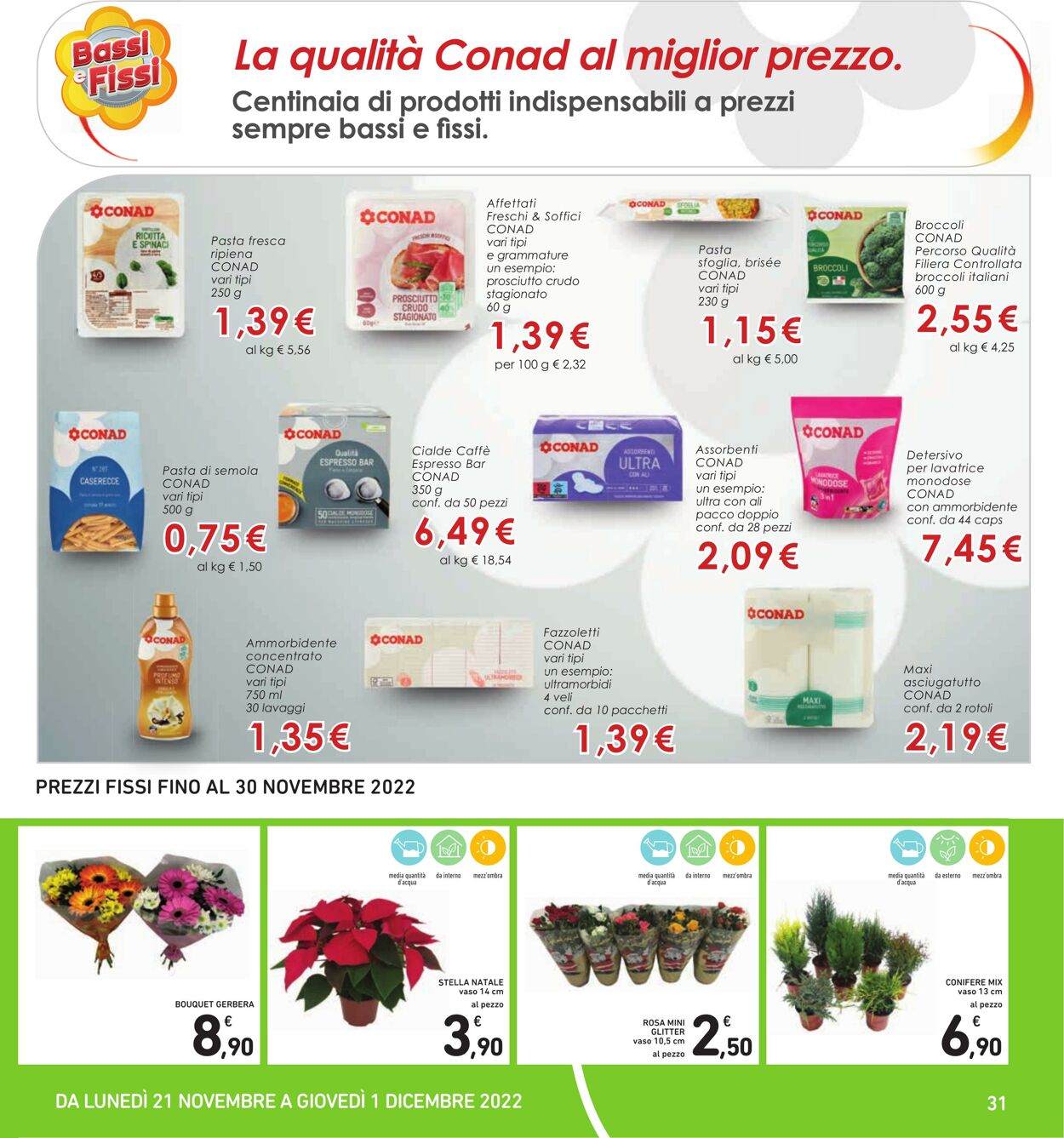 Volantino Conad 21.11.2022 - 01.12.2022