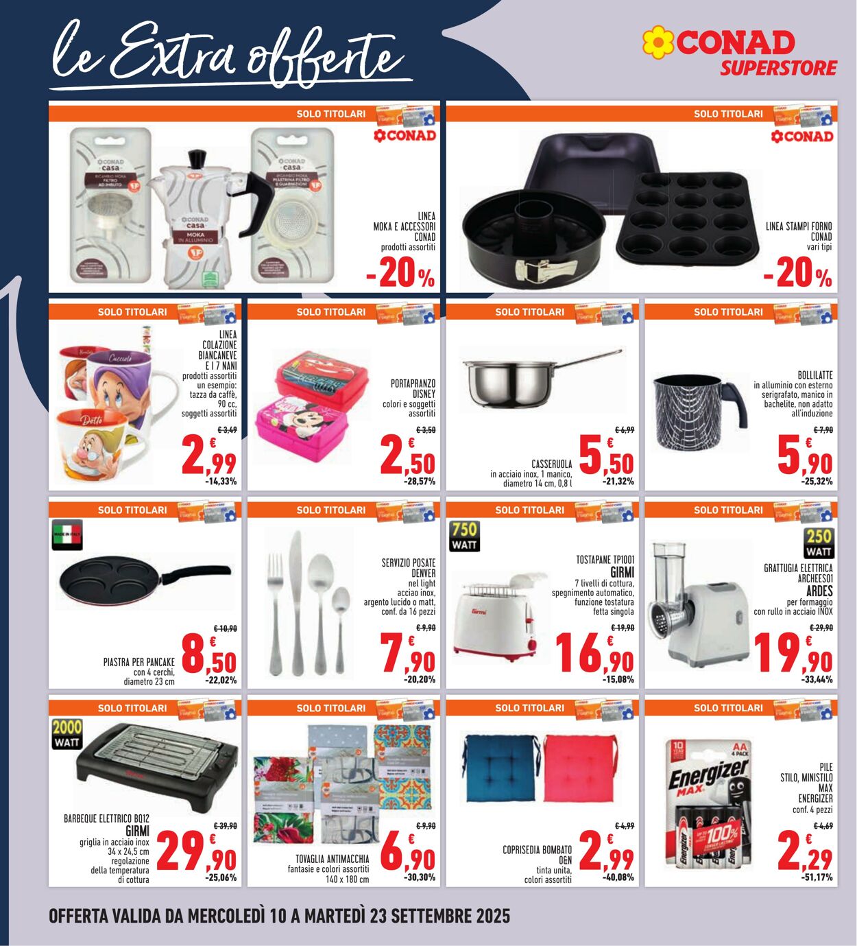 Volantino Conad 10.09.2025 - 10.09.2025