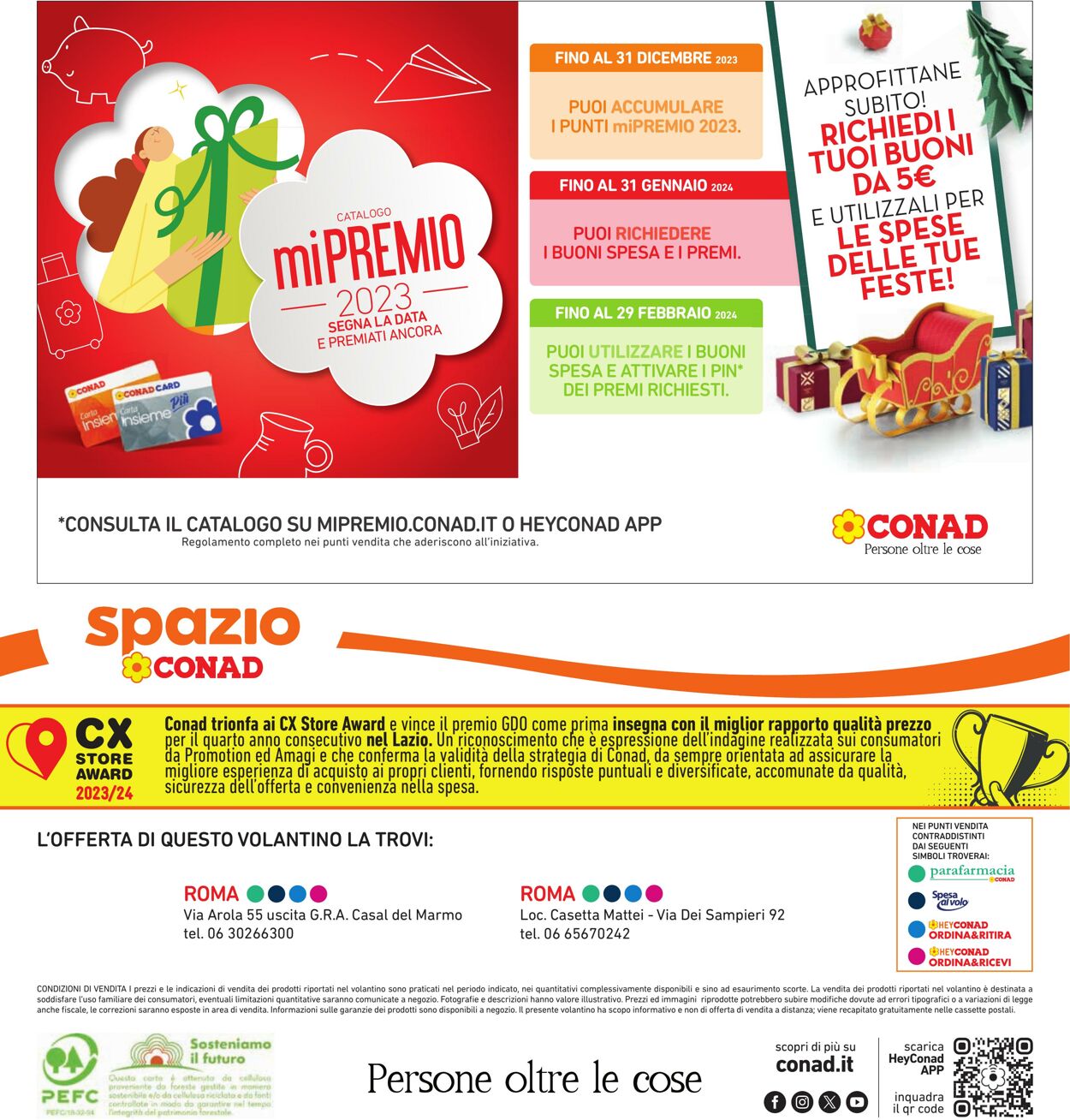 Volantino Conad 14.12.2023 - 26.12.2023