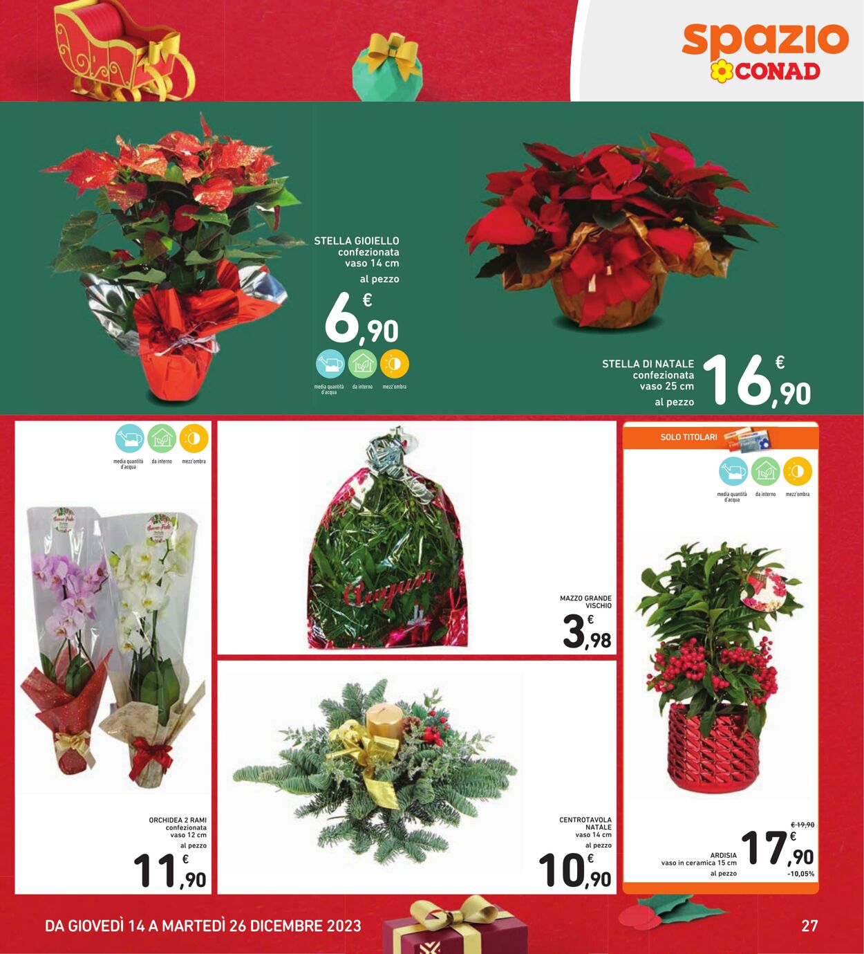 Volantino Conad 14.12.2023 - 26.12.2023