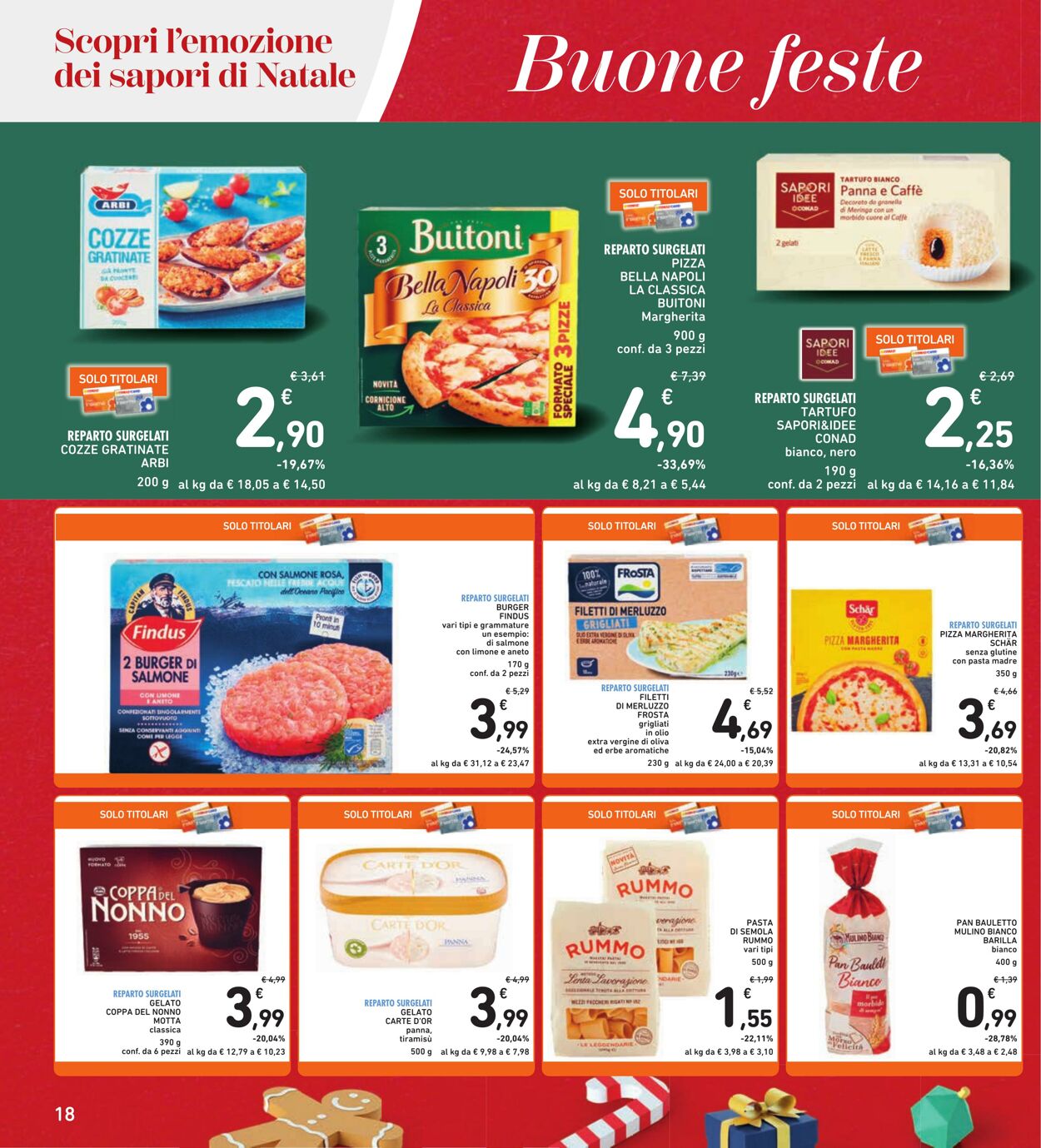 Volantino Conad 14.12.2023 - 26.12.2023