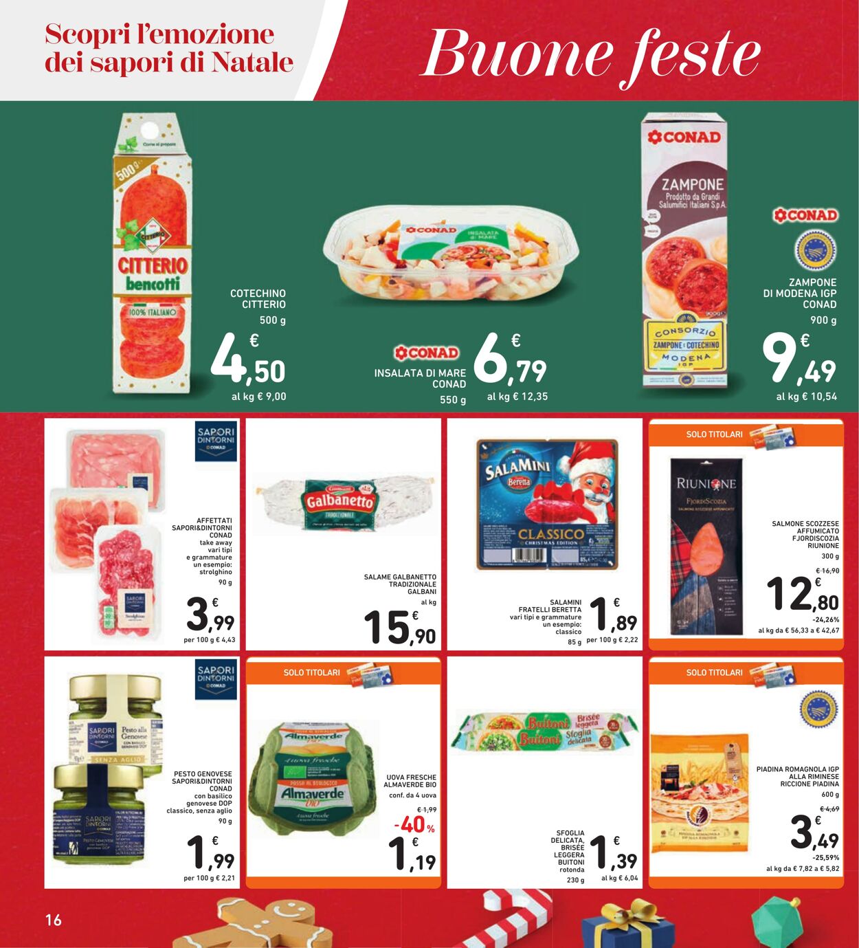 Volantino Conad 14.12.2023 - 26.12.2023