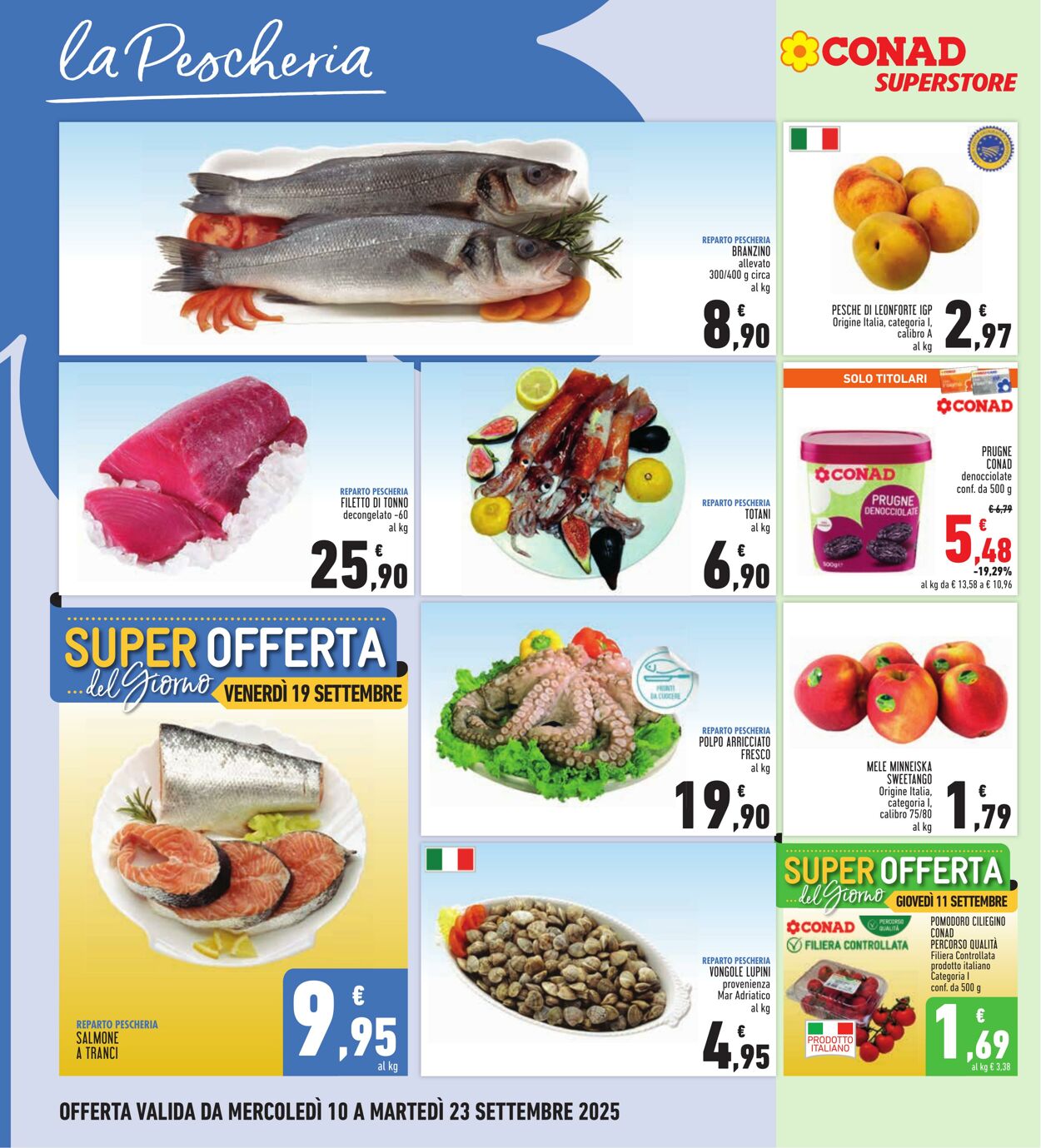 Volantino Conad 09.09.2025 - 09.09.2025