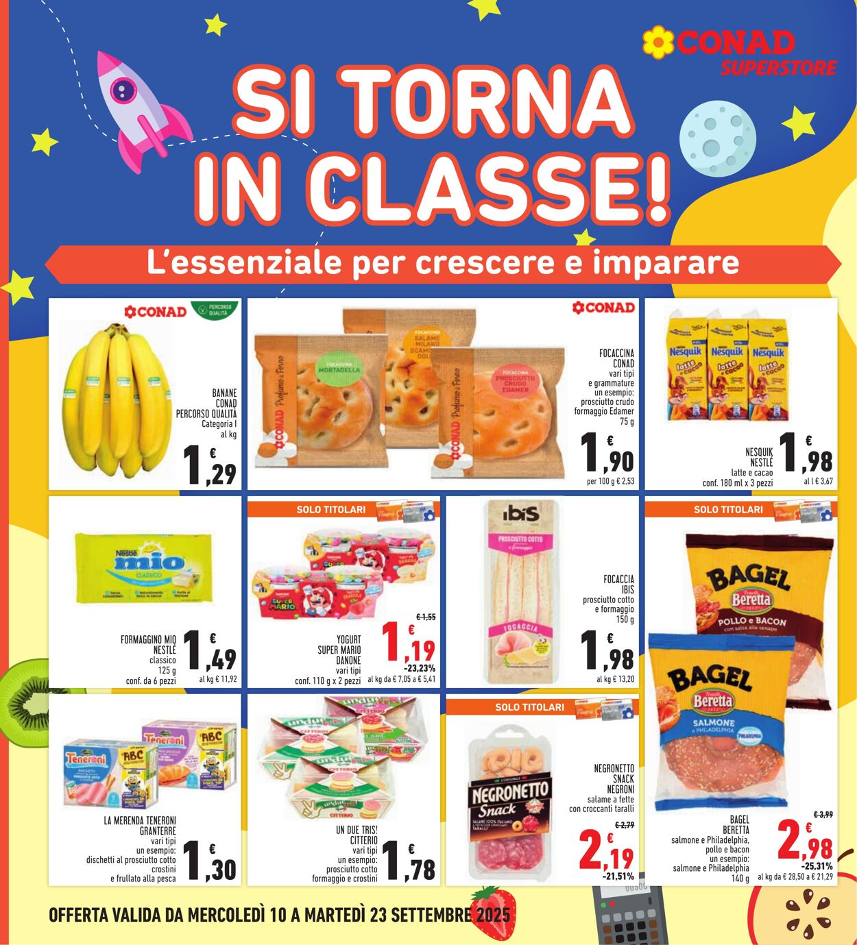 Volantino Conad 09.09.2025 - 09.09.2025