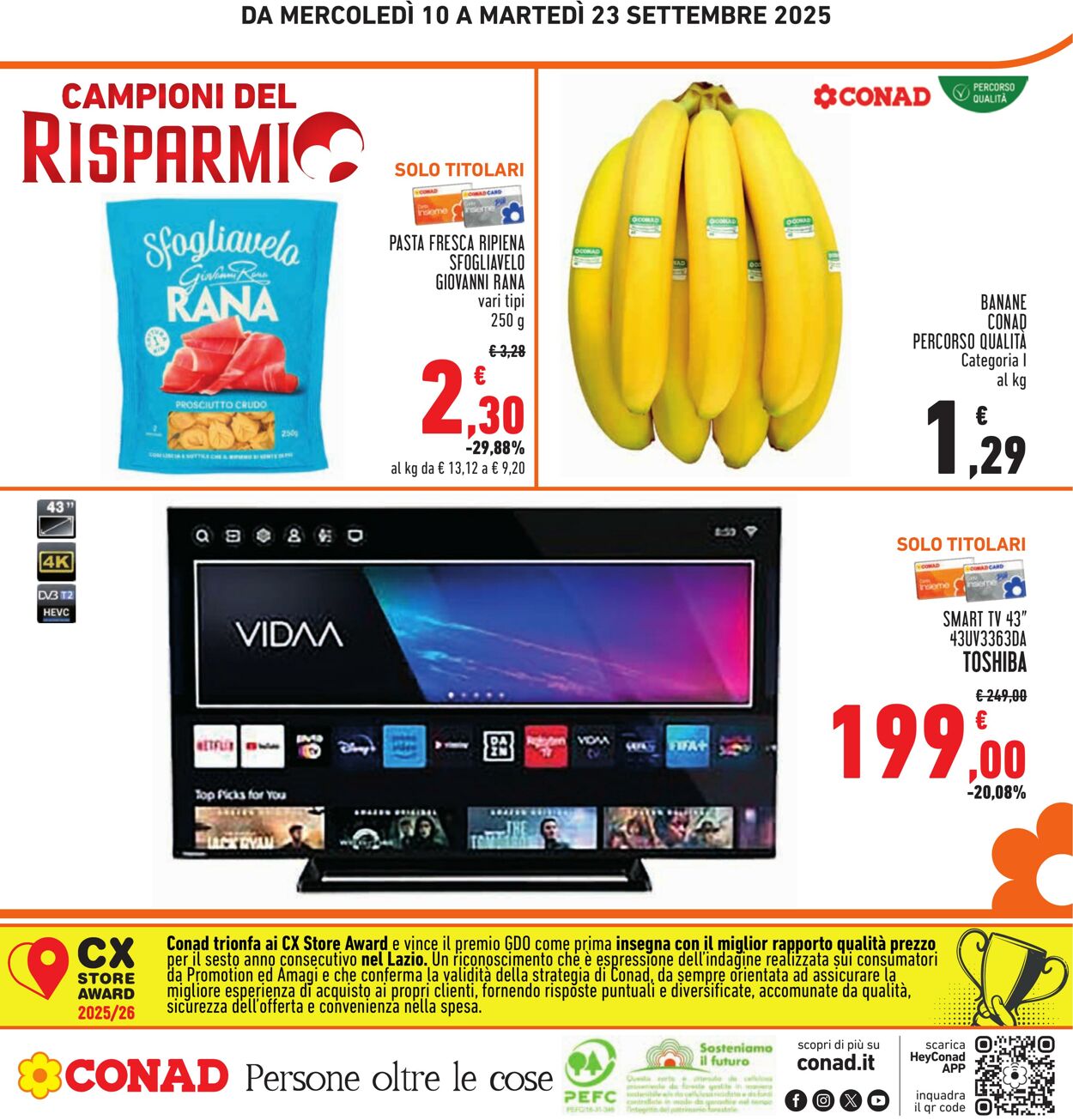 Volantino Conad 09.09.2025 - 09.09.2025