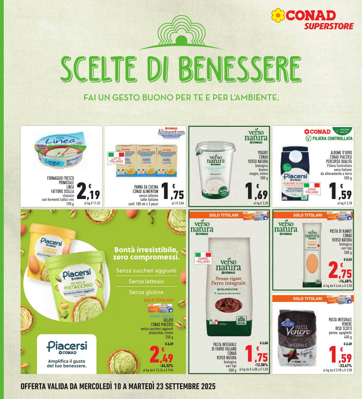 Volantino Conad 09.09.2025 - 09.09.2025
