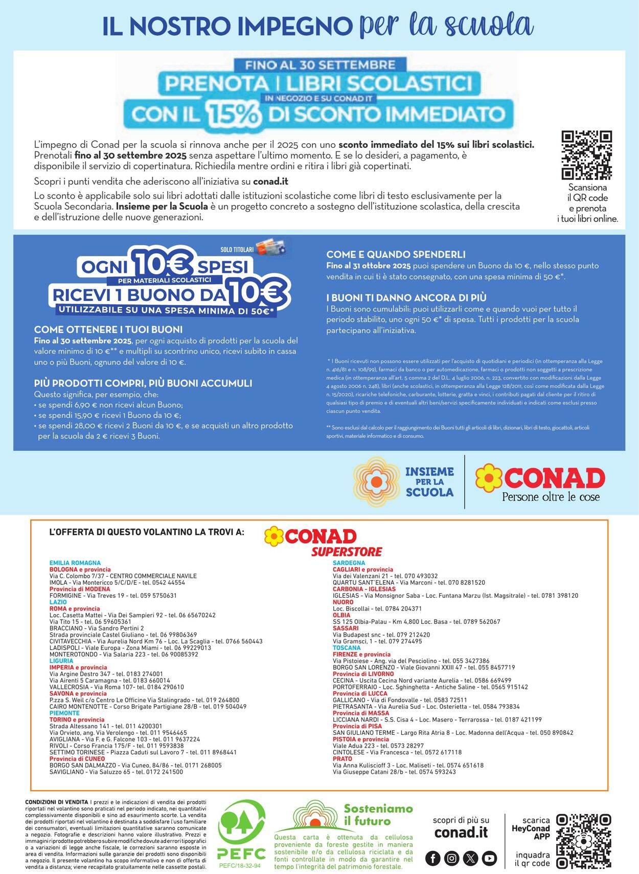 Volantino Conad 23.08.2025 - 23.08.2025