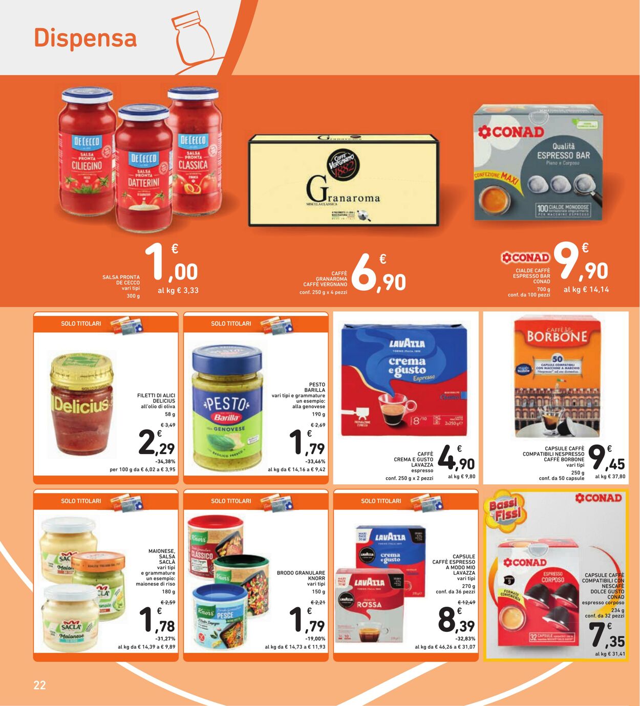 Volantino Conad 07.01.2023 - 19.01.2023