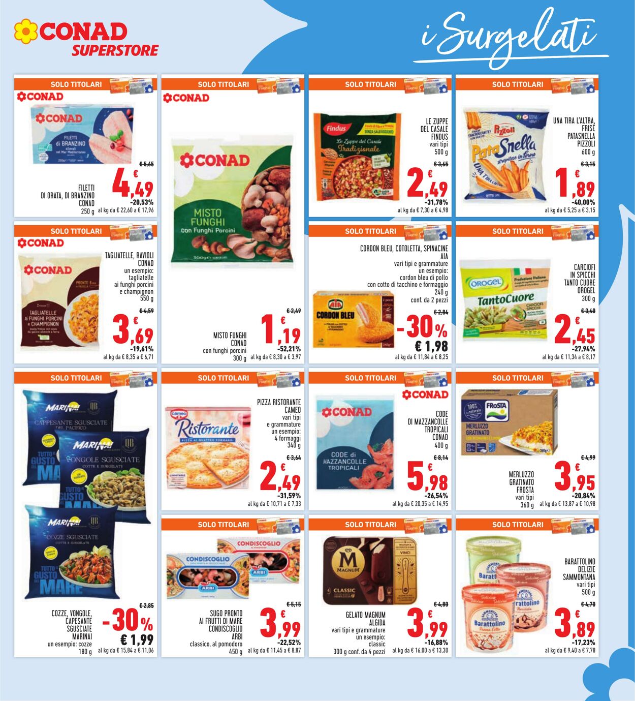 Volantino Conad 29.01.2025 - 11.02.2025