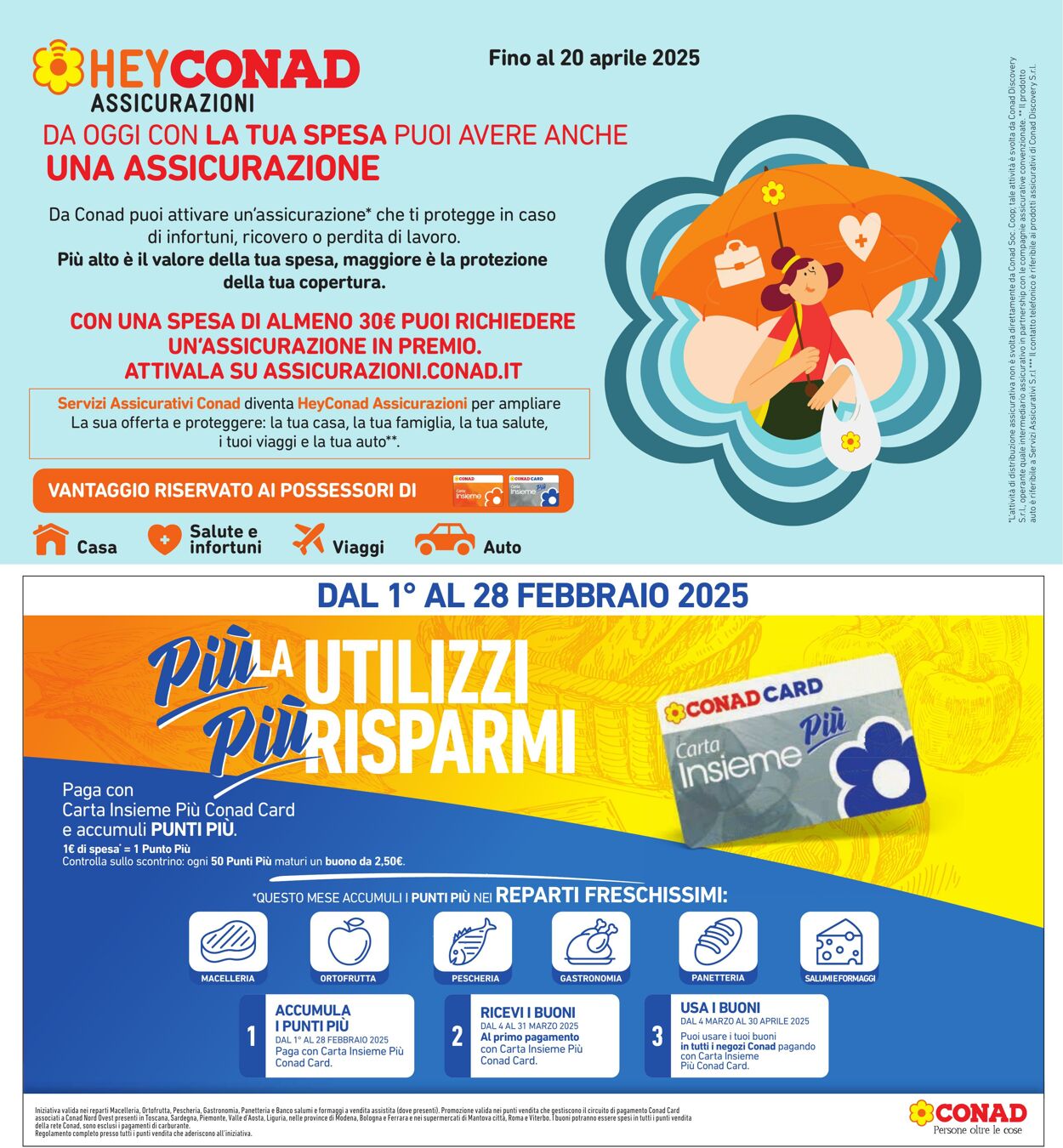 Volantino Conad 29.01.2025 - 11.02.2025