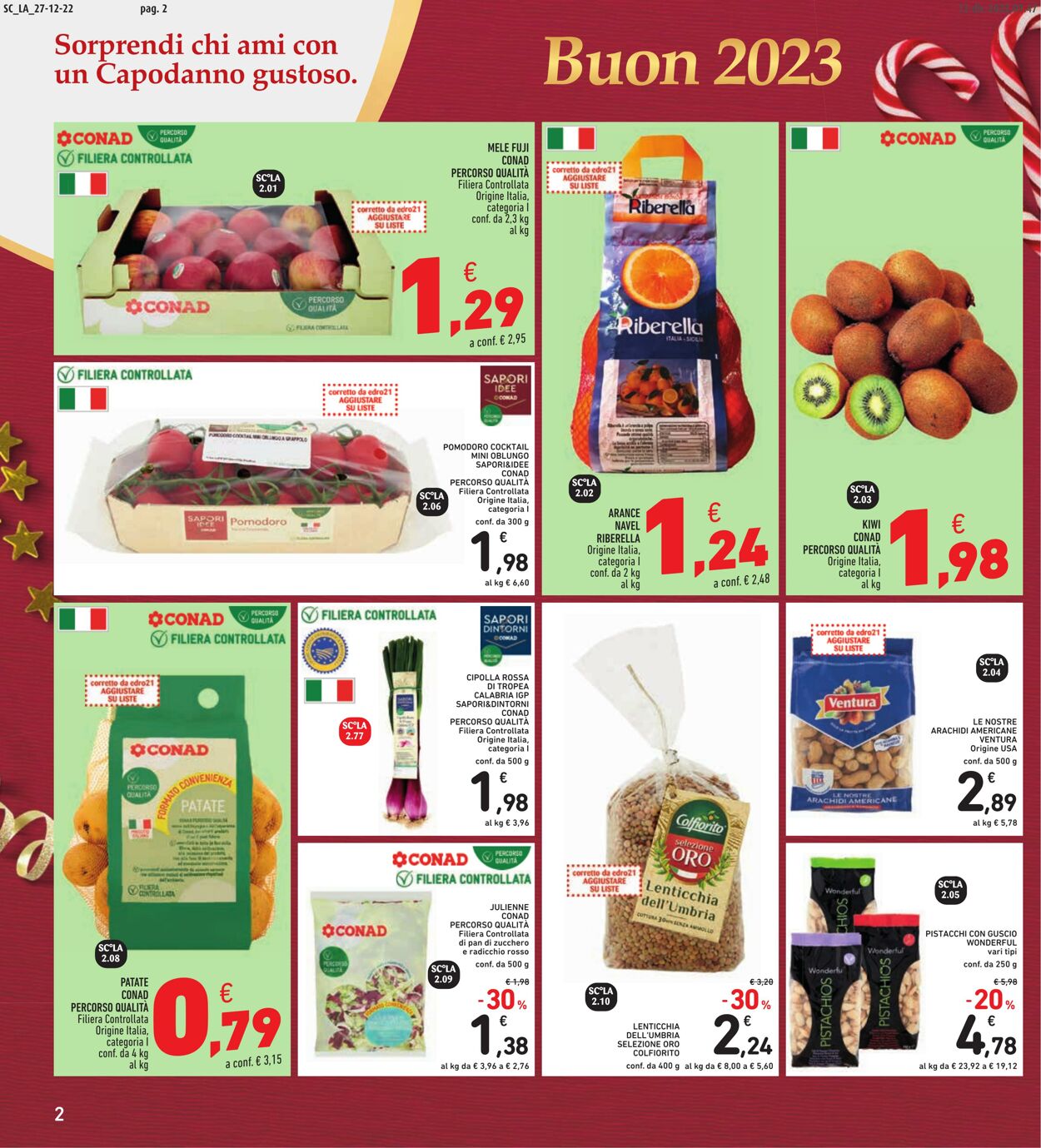 Volantino Conad 27.12.2022 - 06.01.2023