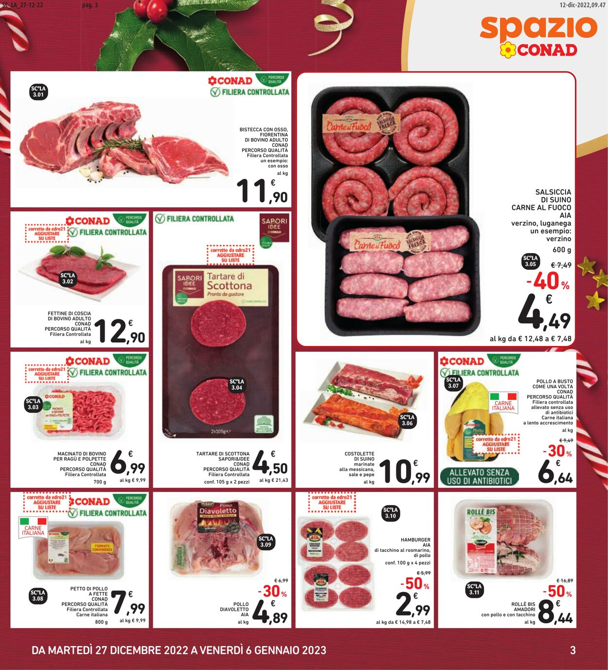 Volantino Conad 27.12.2022 - 06.01.2023