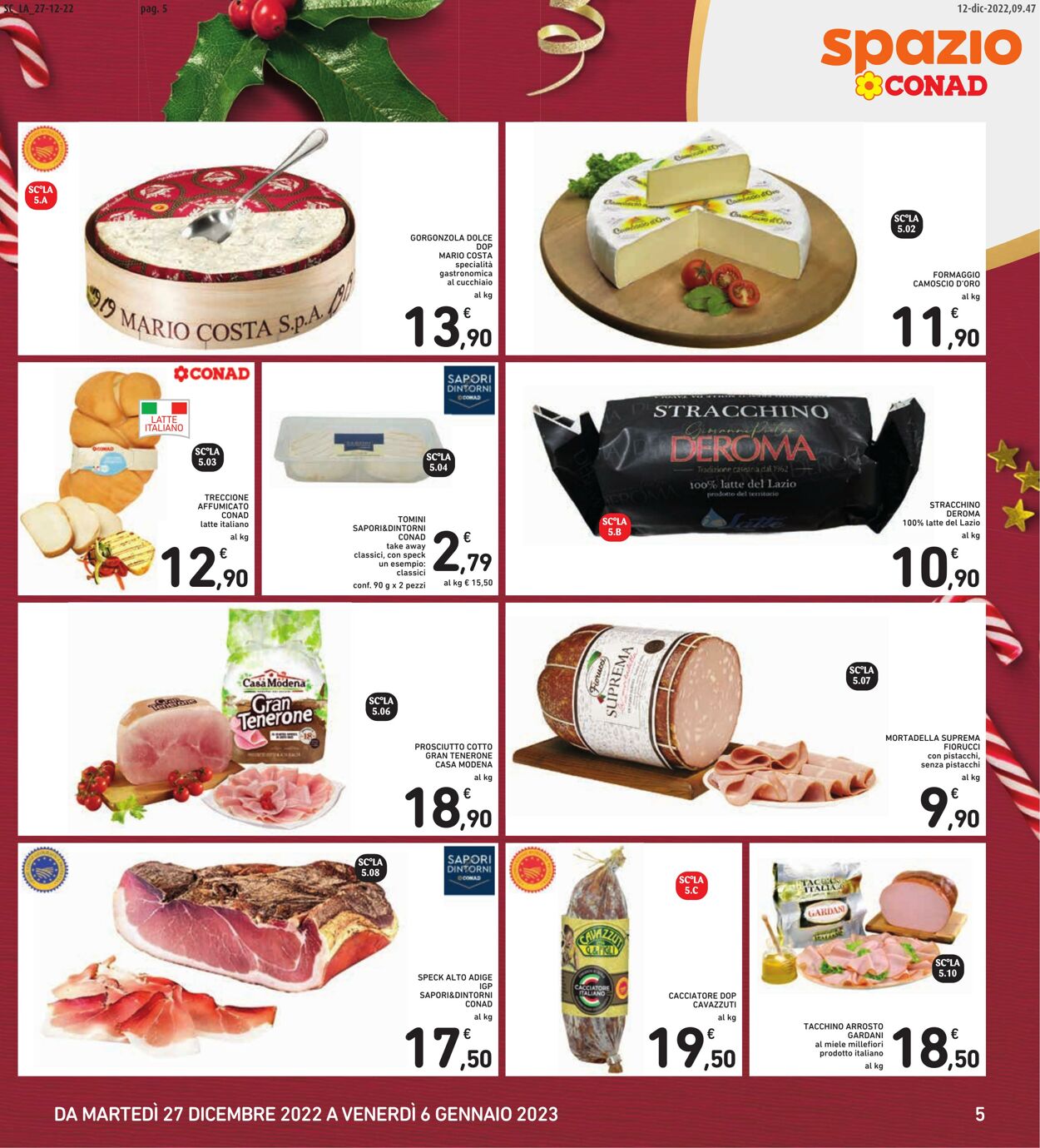 Volantino Conad 27.12.2022 - 06.01.2023