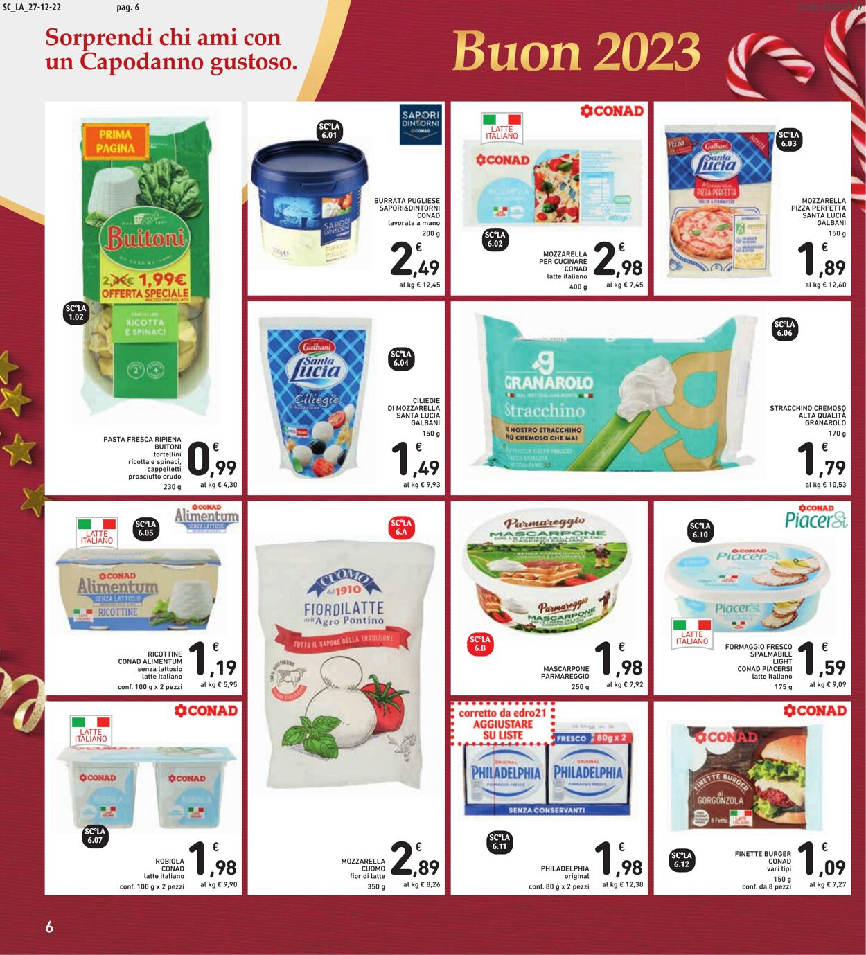 Volantino Conad 27.12.2022 - 06.01.2023