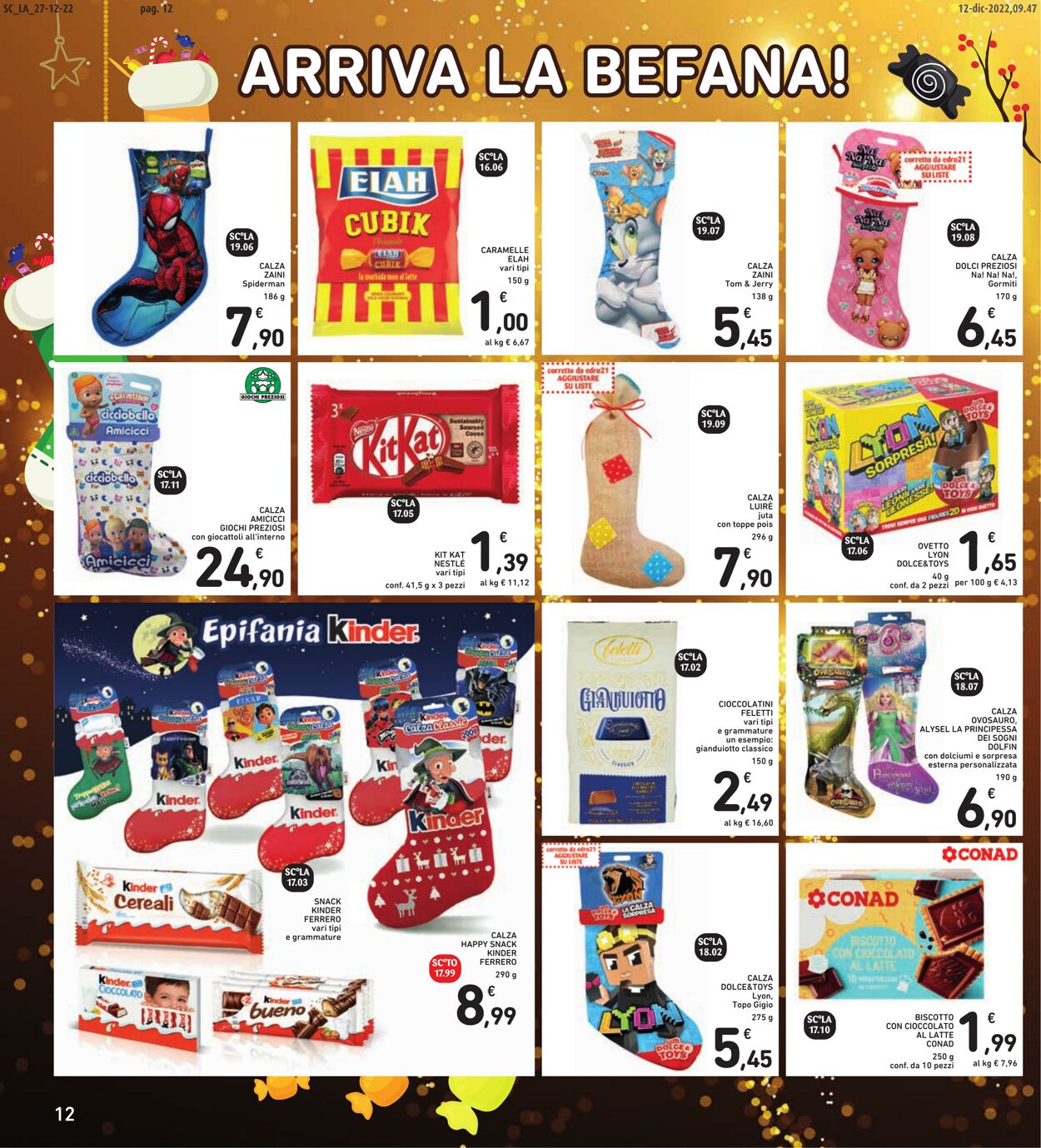 Volantino Conad 27.12.2022 - 06.01.2023