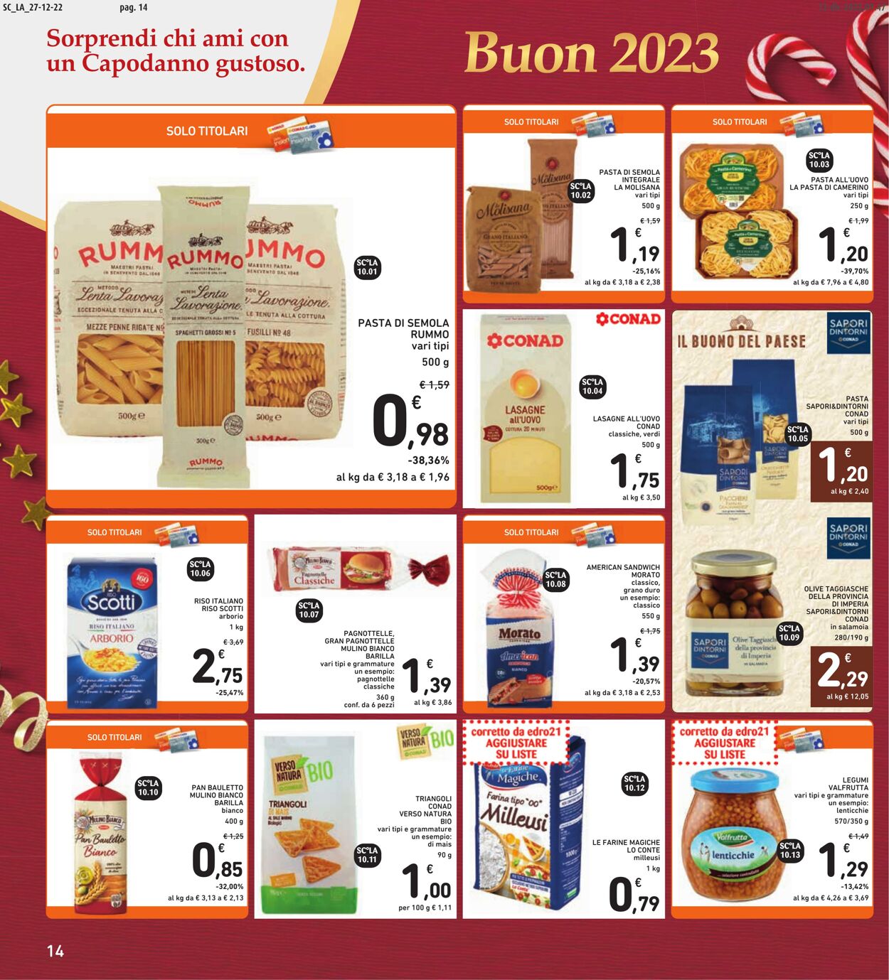 Volantino Conad 27.12.2022 - 06.01.2023