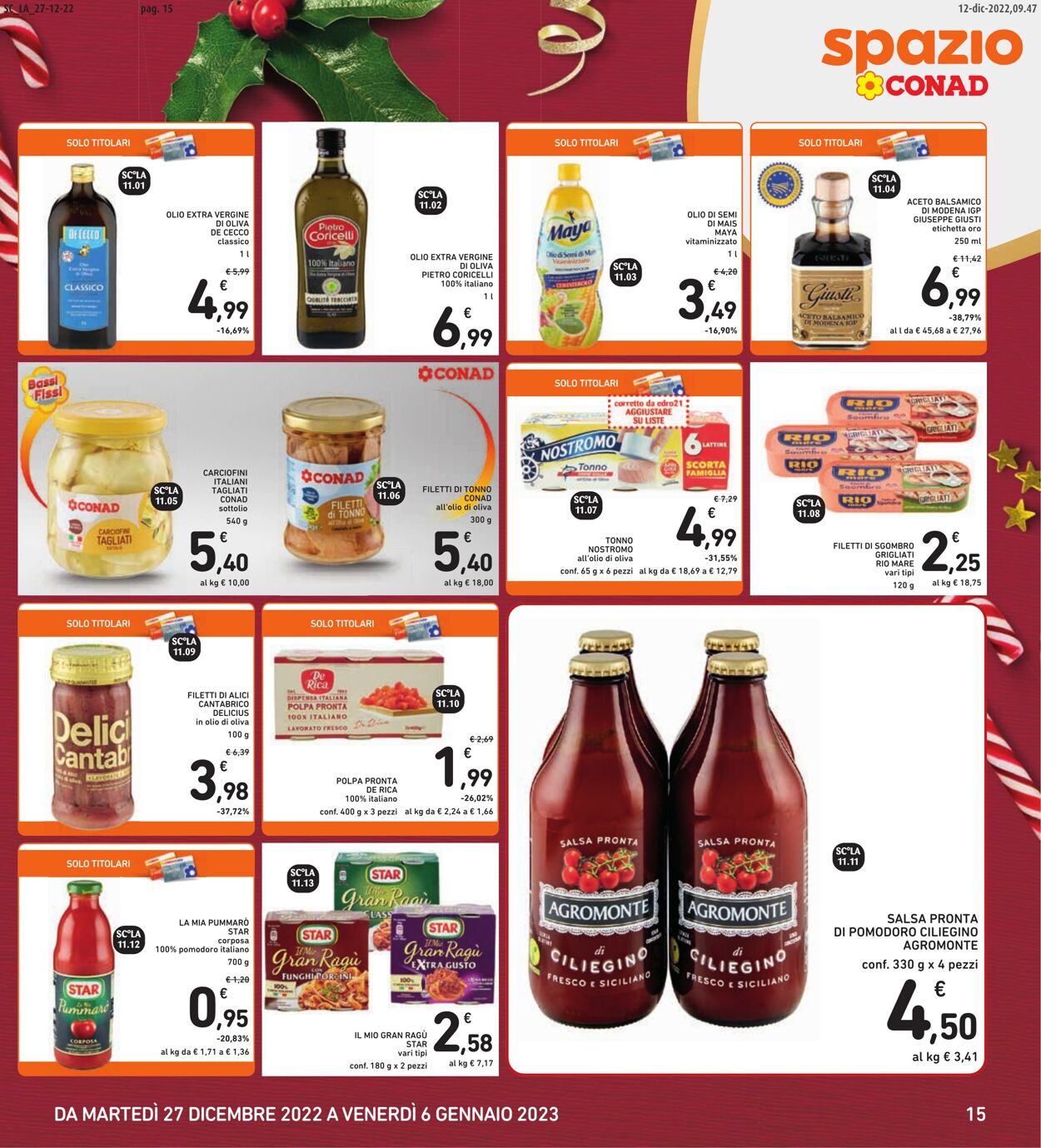 Volantino Conad 27.12.2022 - 06.01.2023