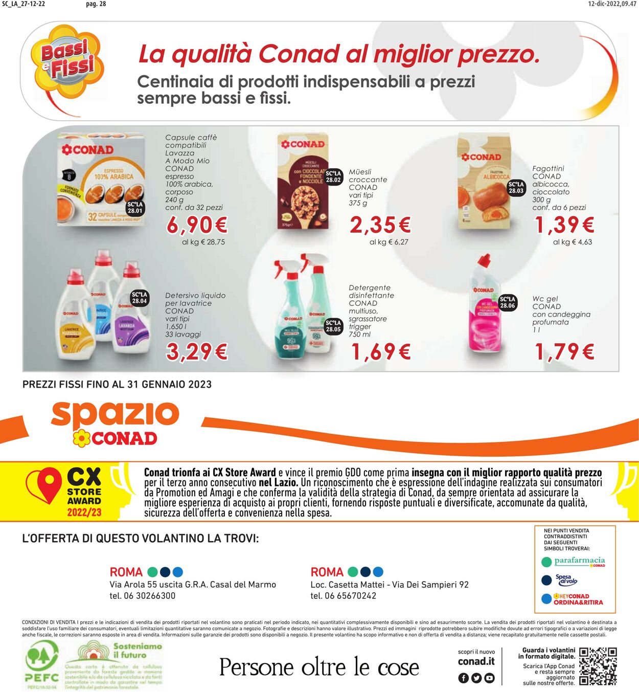 Volantino Conad 27.12.2022 - 06.01.2023