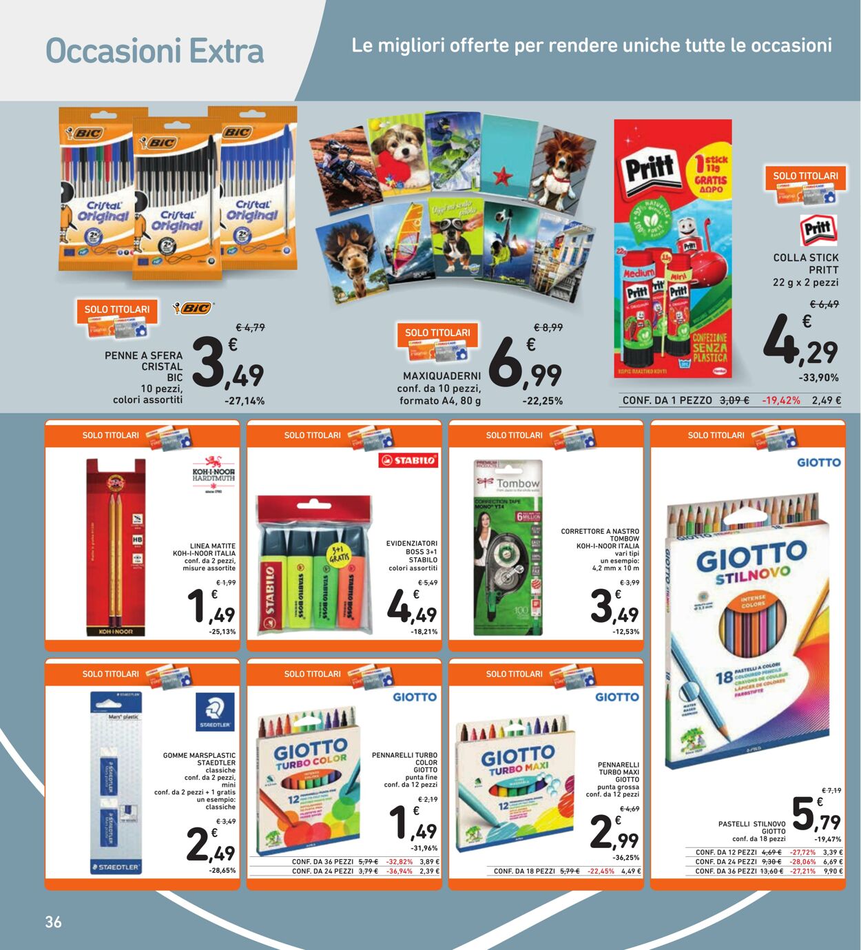 Volantino Conad 01.08.2023 - 10.09.2023