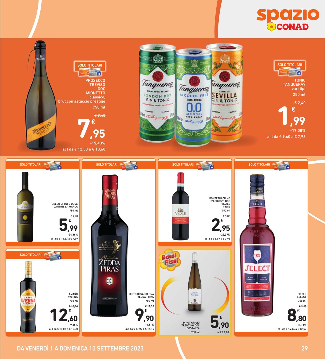 Volantino Conad 01.08.2023 - 10.09.2023