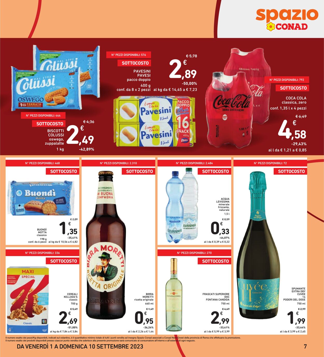 Volantino Conad 01.08.2023 - 10.09.2023