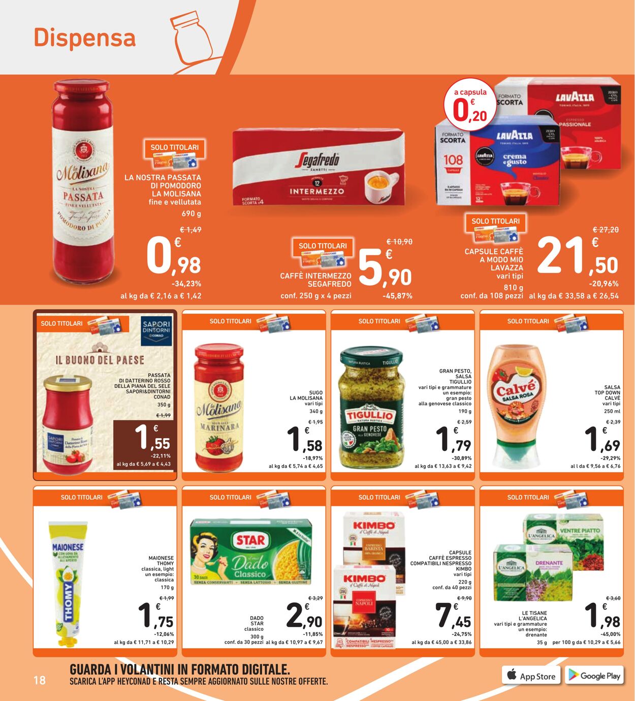 Volantino Conad 04.10.2023 - 16.10.2023