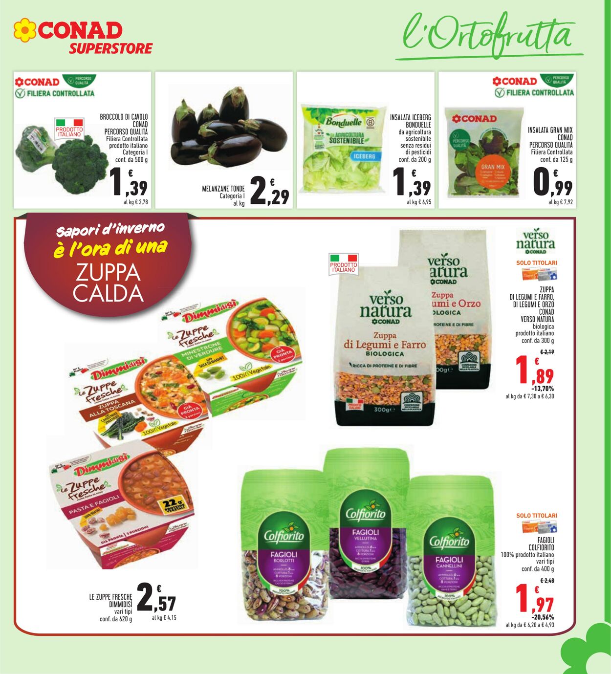 Volantino Conad 03.01.2025 - 14.01.2025