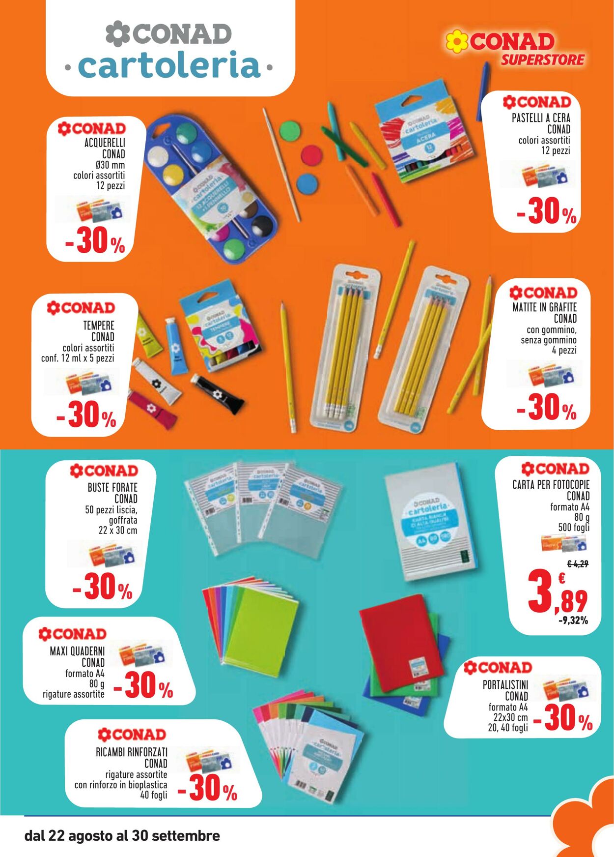 Volantino Conad 22.08.2025 - 22.08.2025