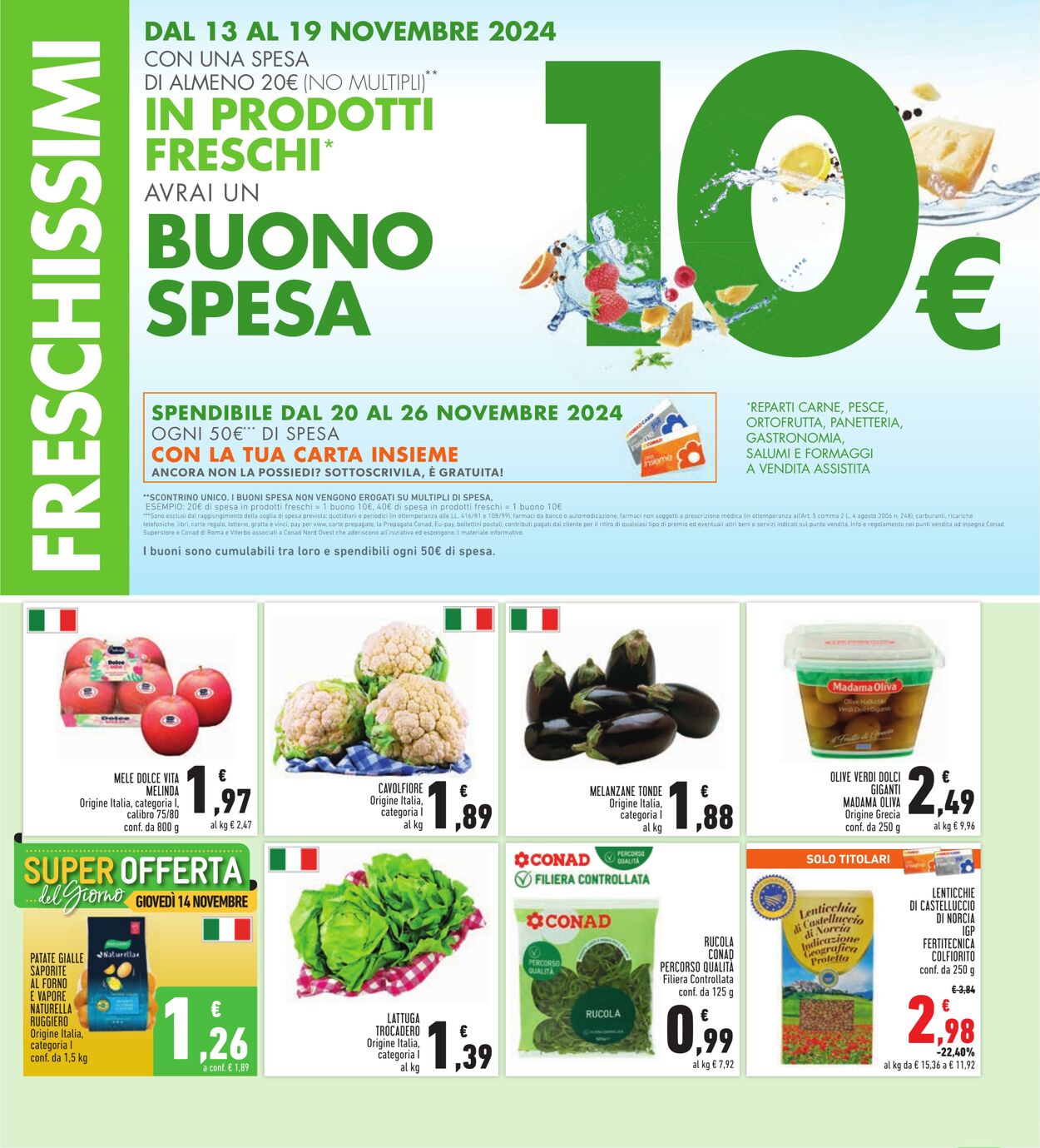 Volantino Conad 13.11.2024 - 26.11.2024